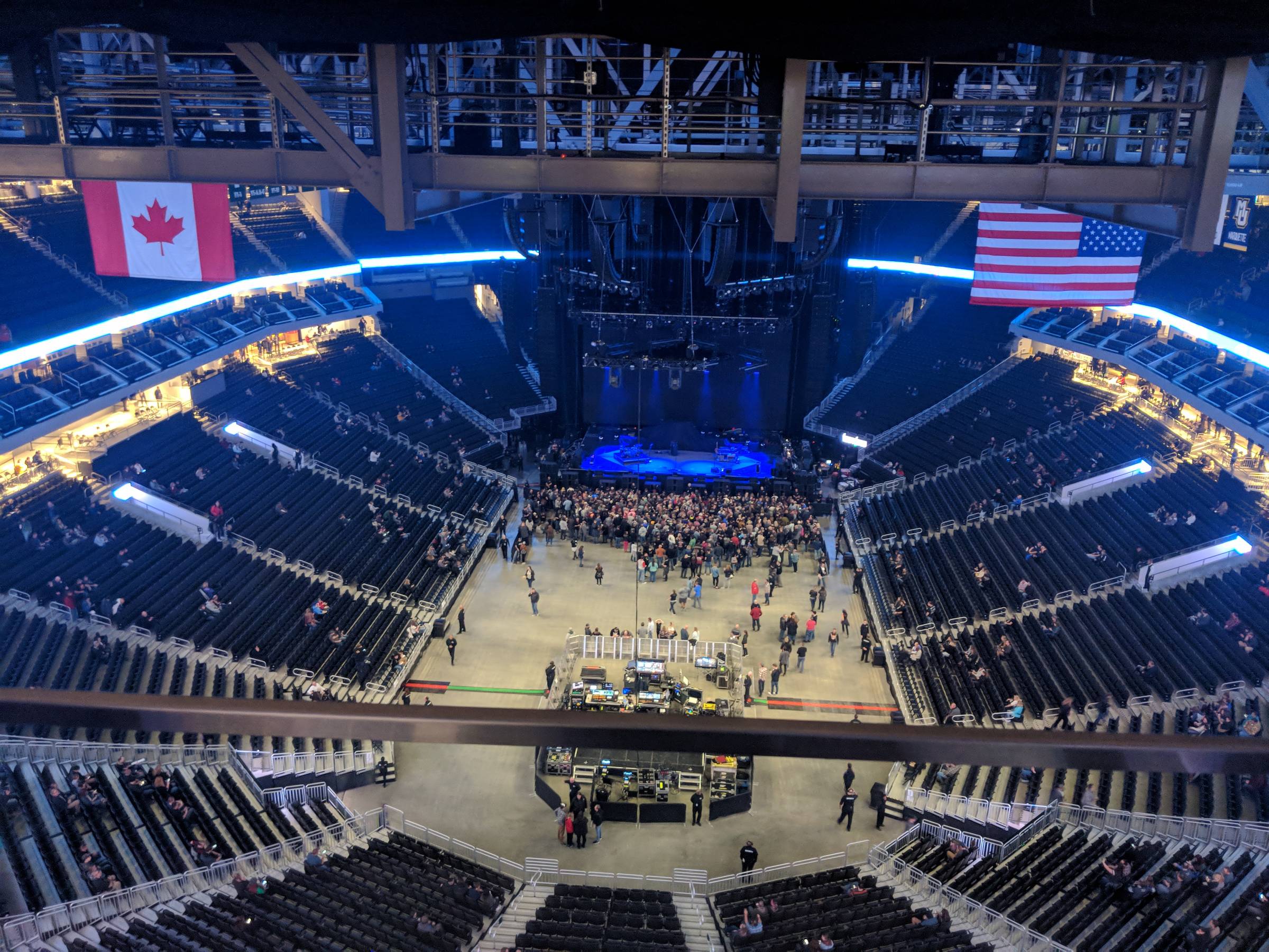 Fiserv Forum Seating Chart View