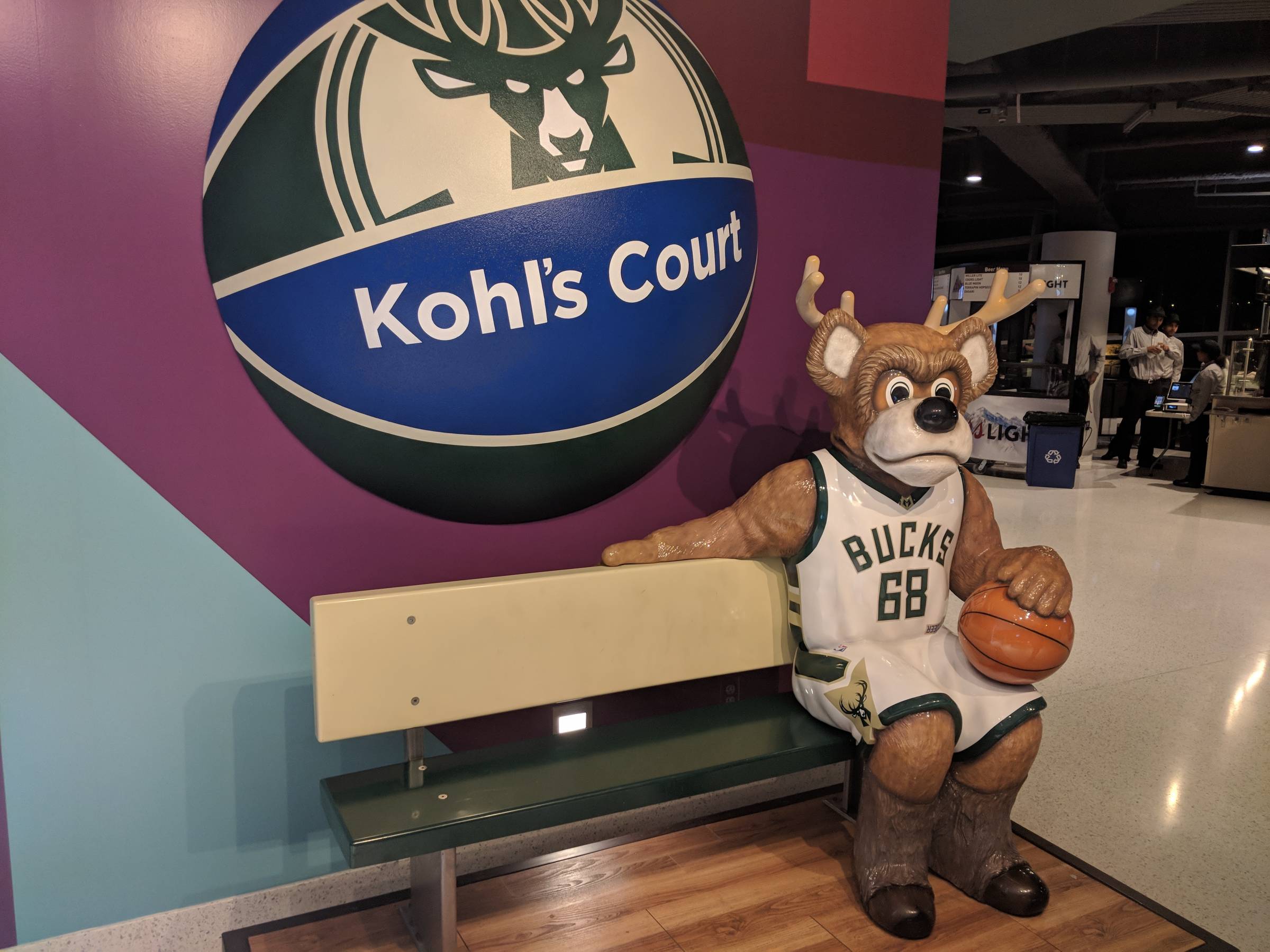 Fiserv Forum Seating for Bucks Games and Marquette ...