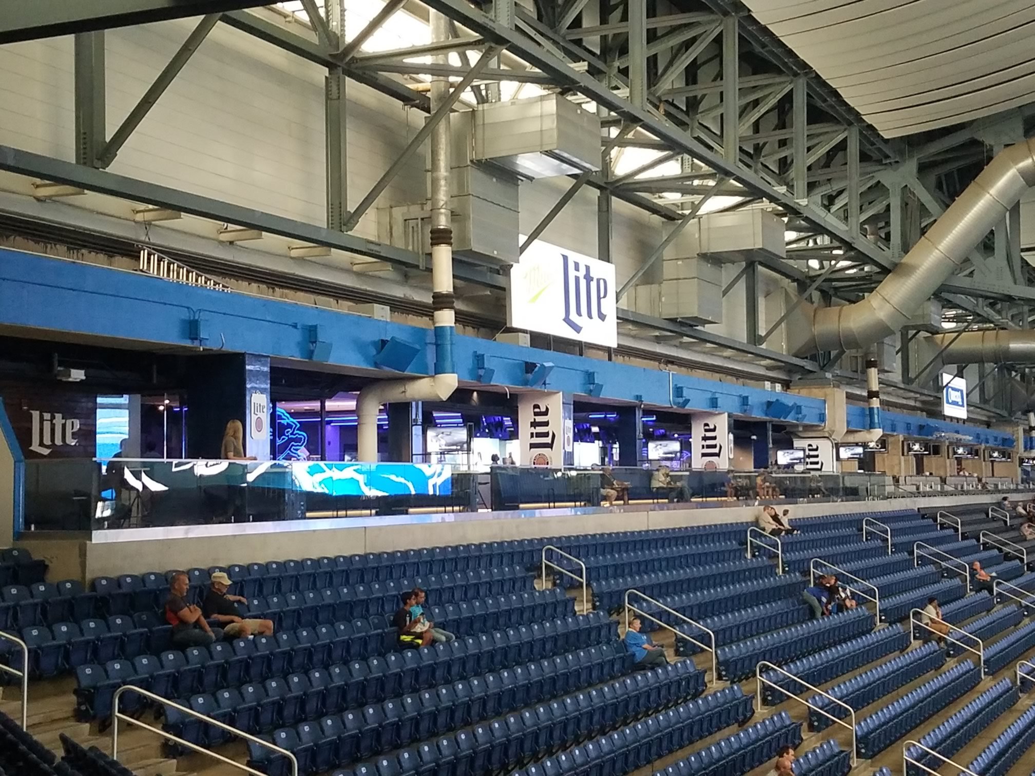miller lite hangout at ford field