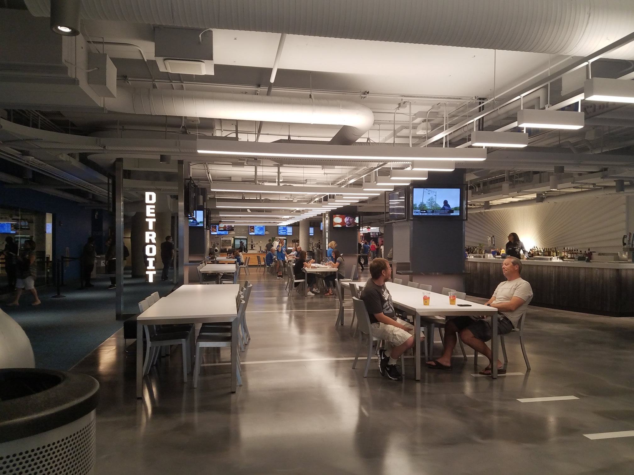 south club lounge at ford field