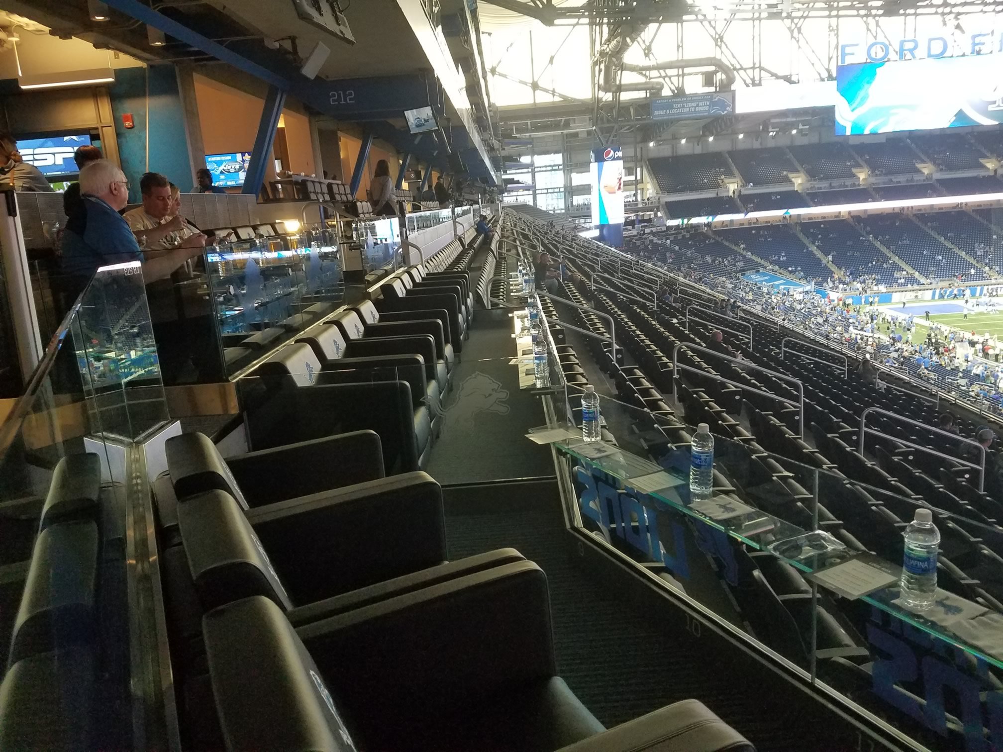 Lions Seating Chart Ford Field