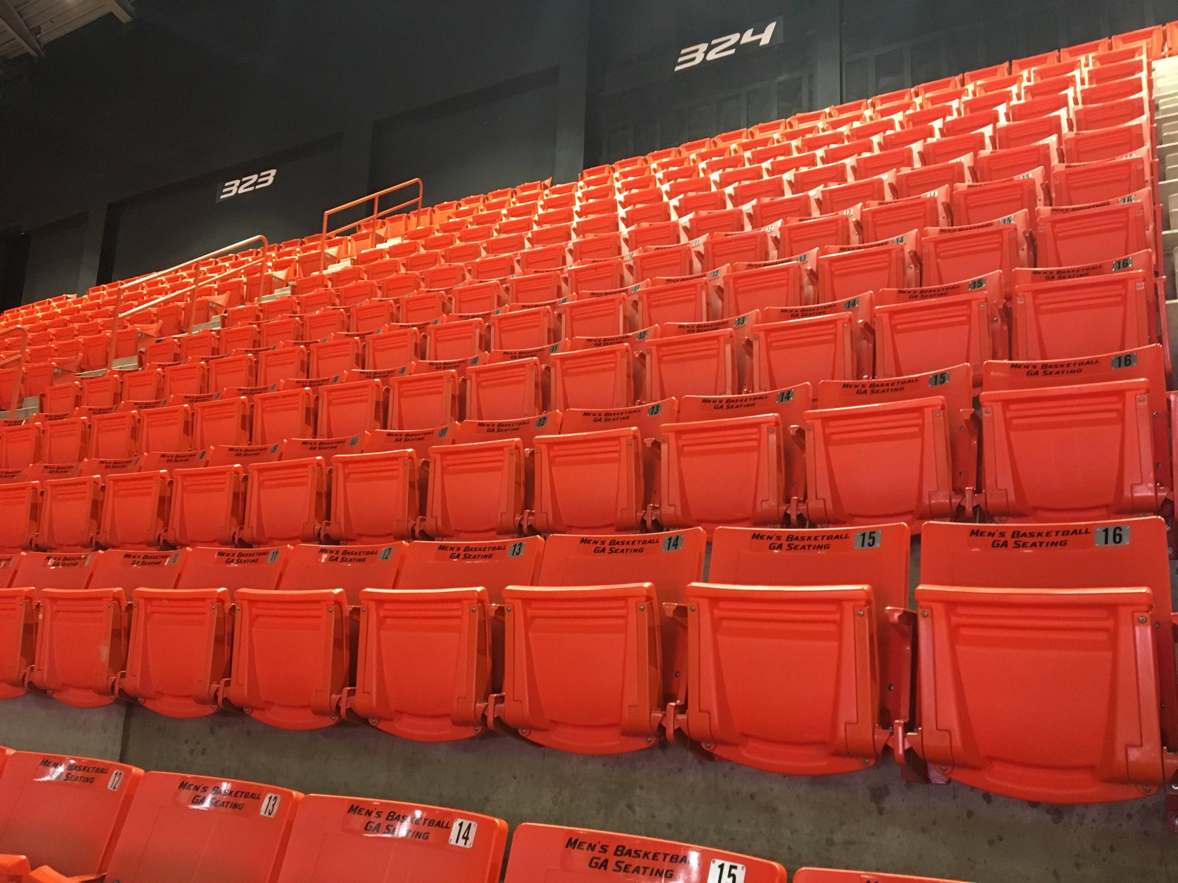 Men's Basketball GA Seating at Gallagher-Iba Arena