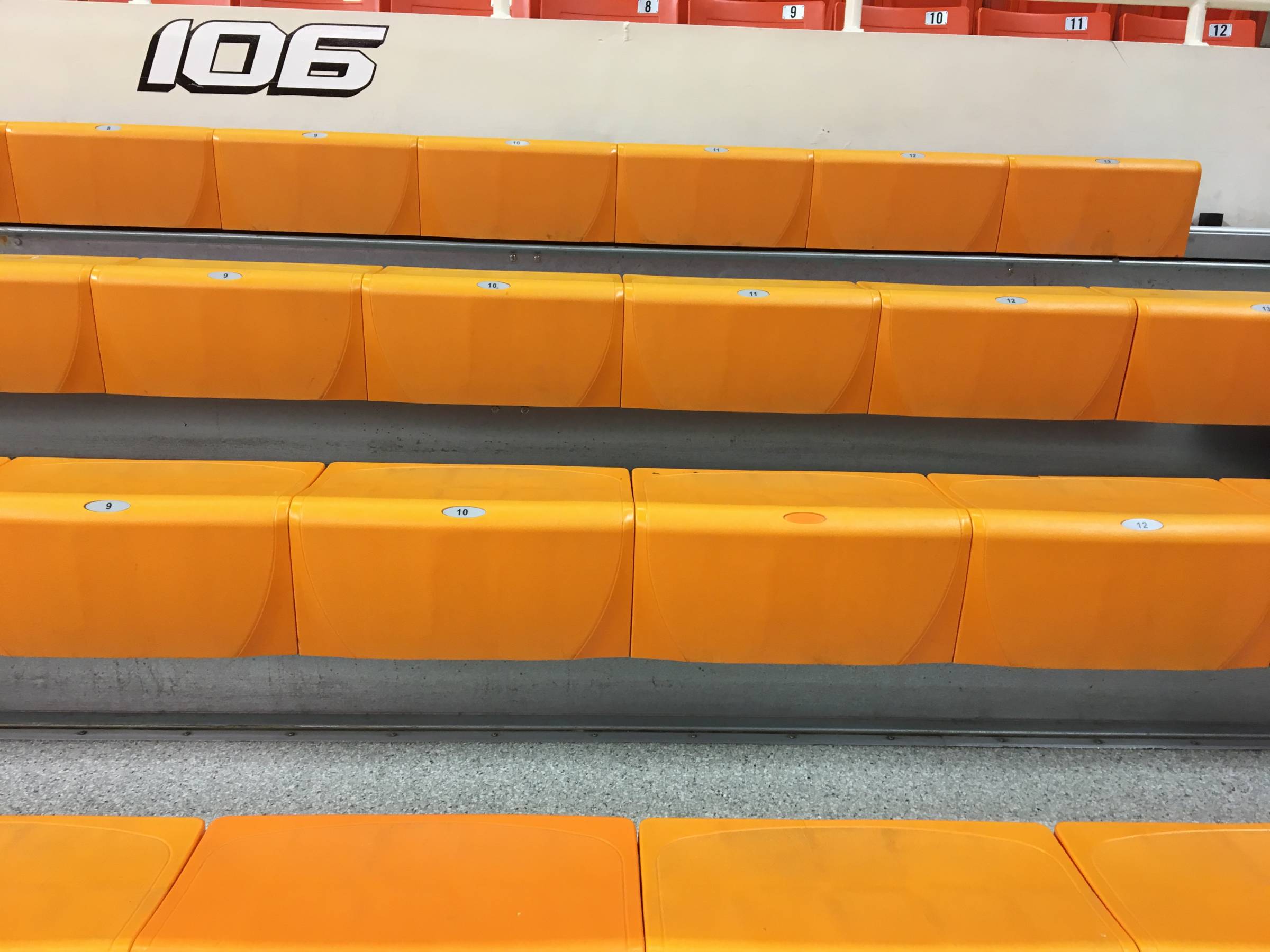 Baseline Bleachers at Gallagher-Iba Arena