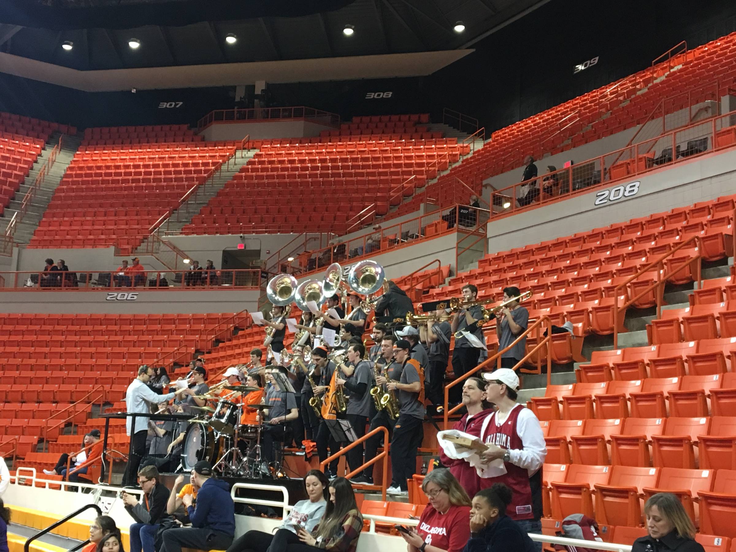 Student Band at Gallagher-Iba Arena