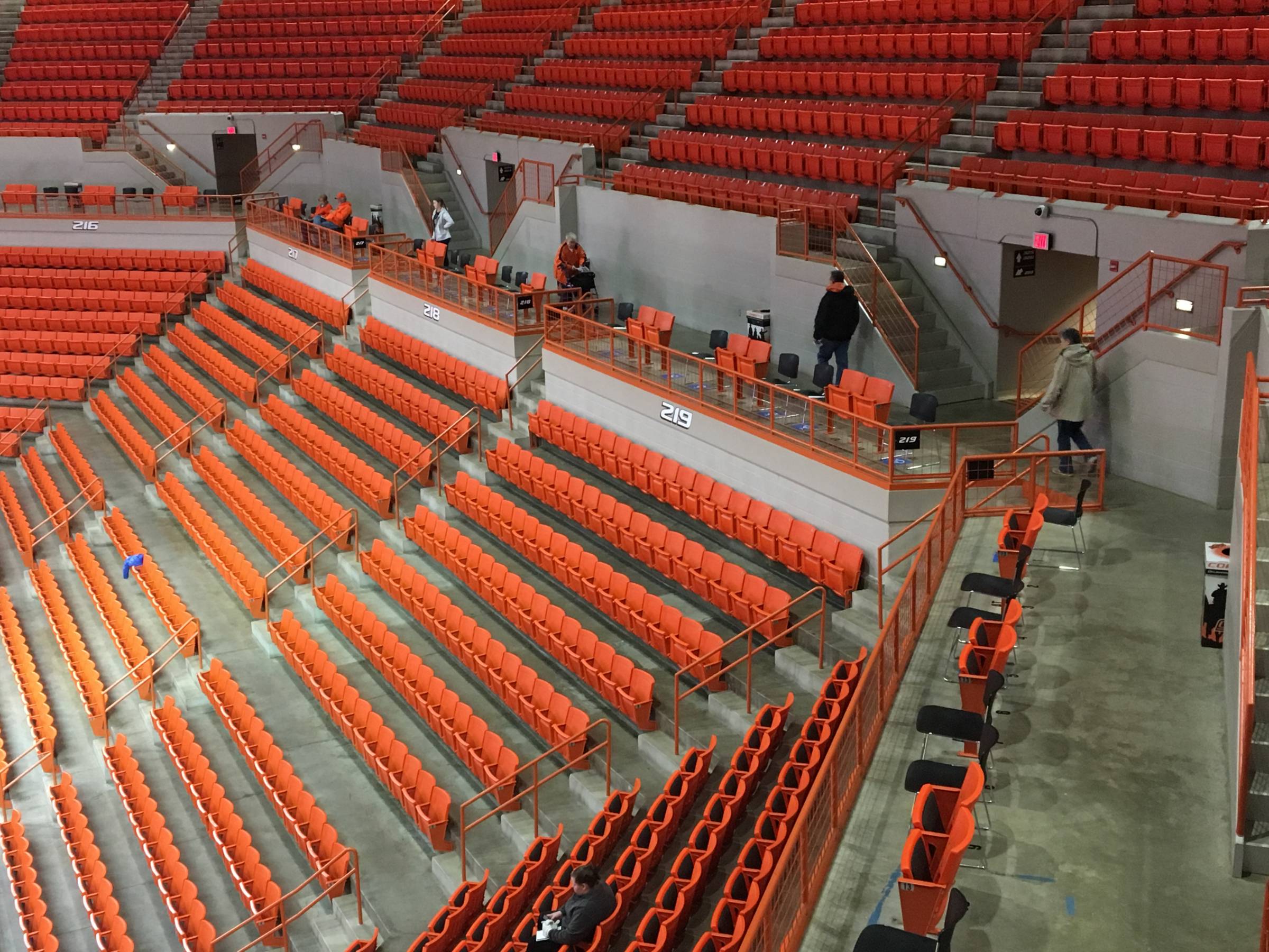 ADA Seating at Gallagher-Iba Arena