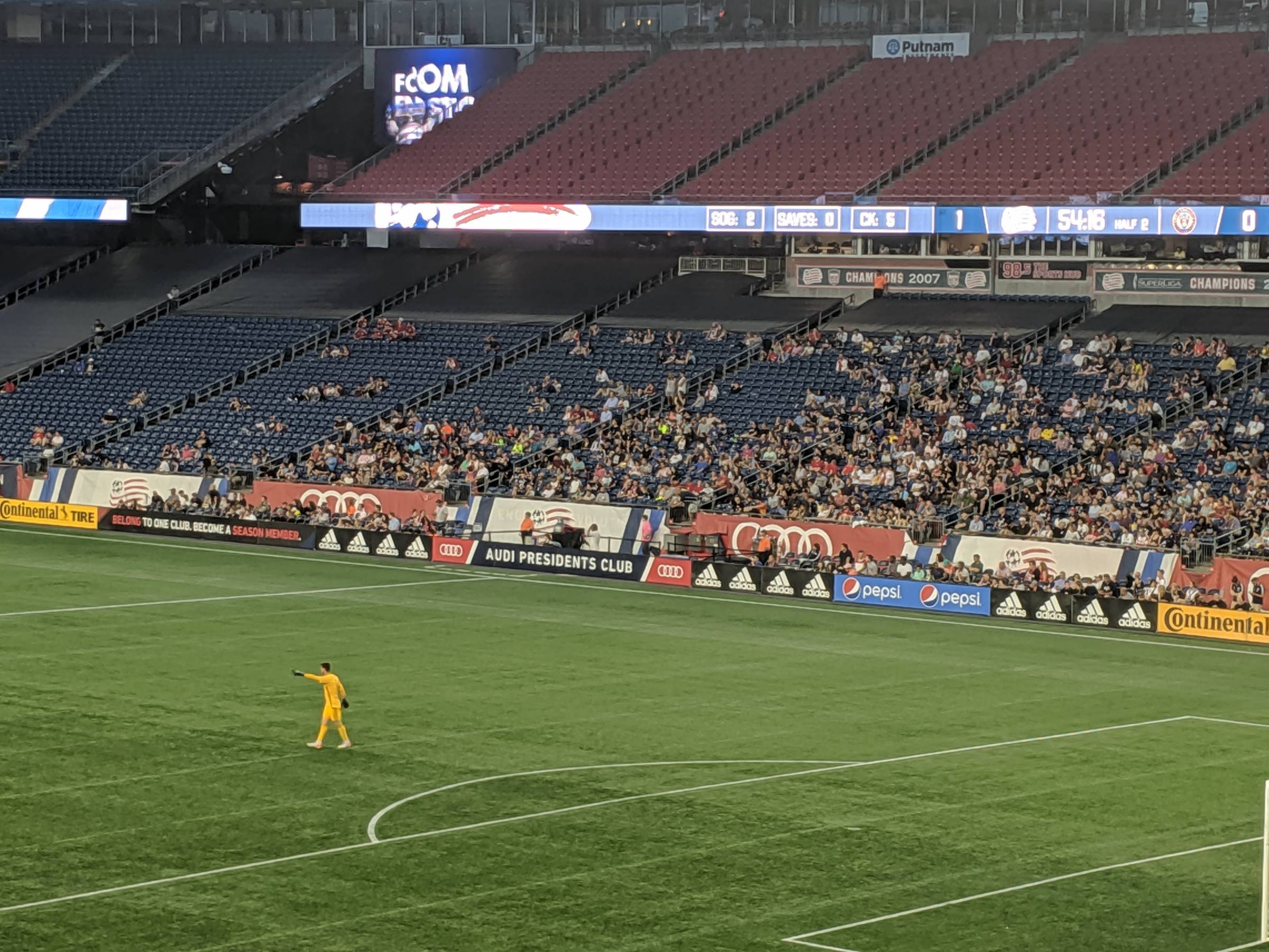 President's Club at Gillette Stadium 