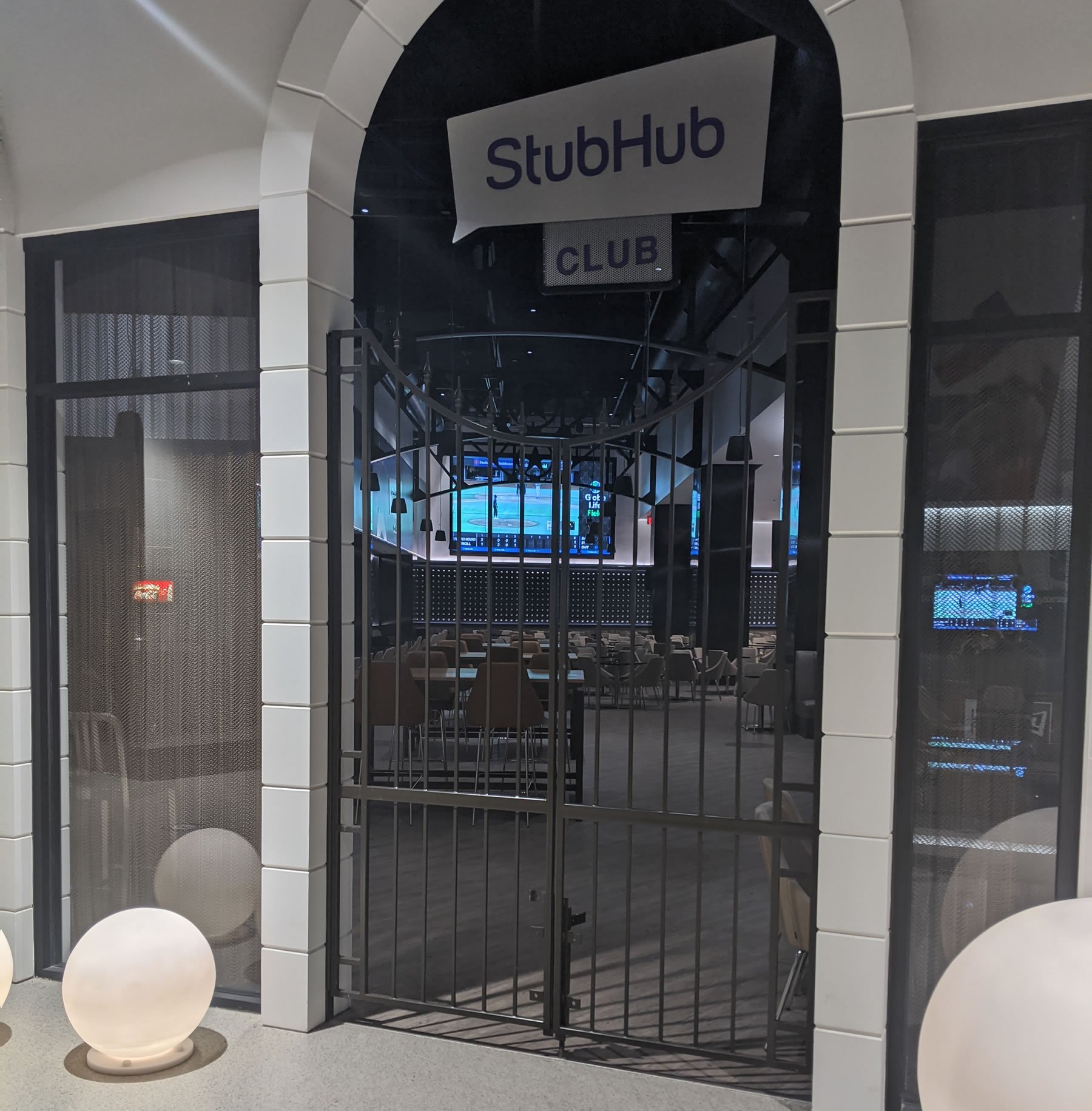 stubhub club entrance