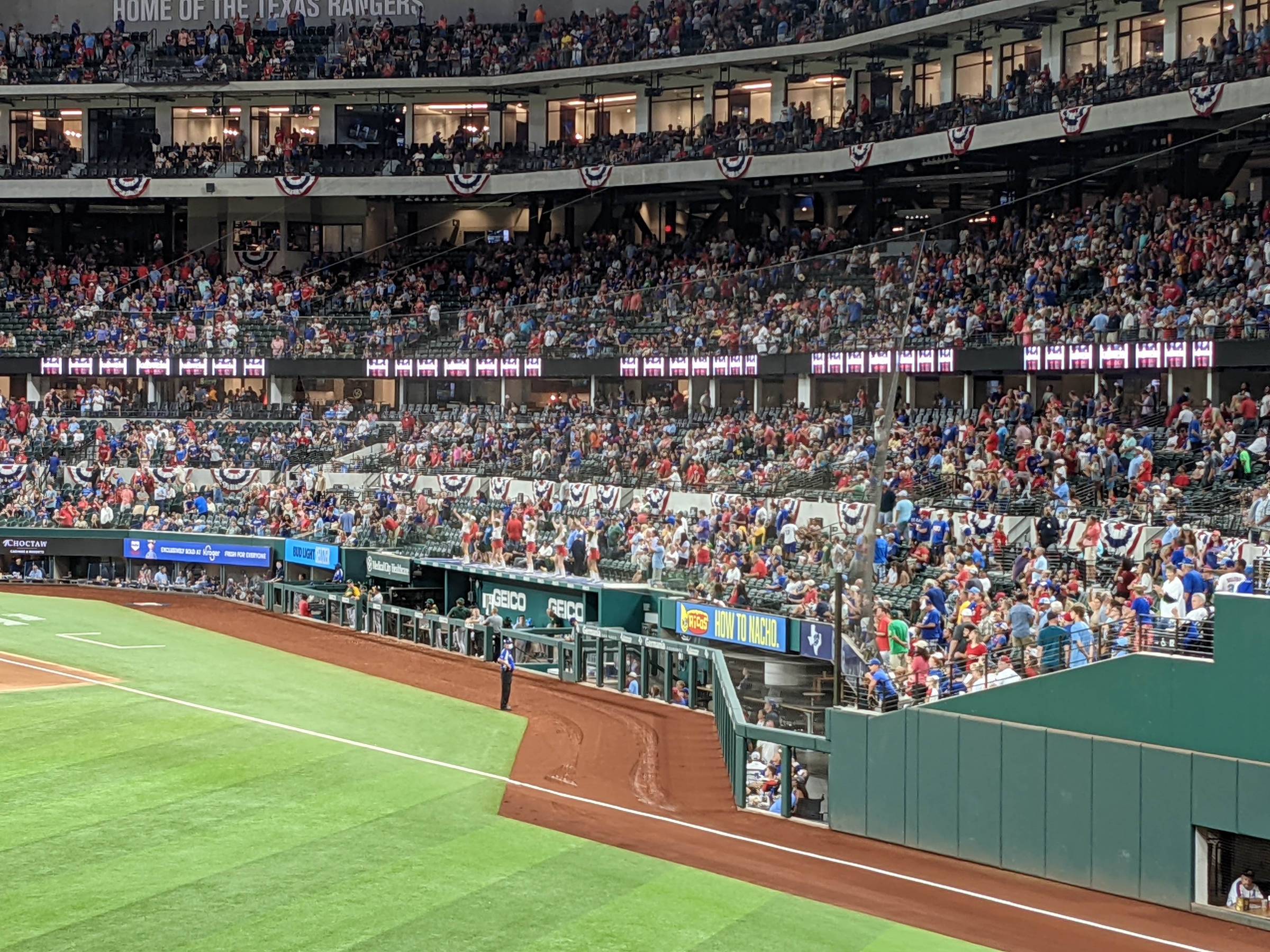 Visitor Dugout Globe Life Field