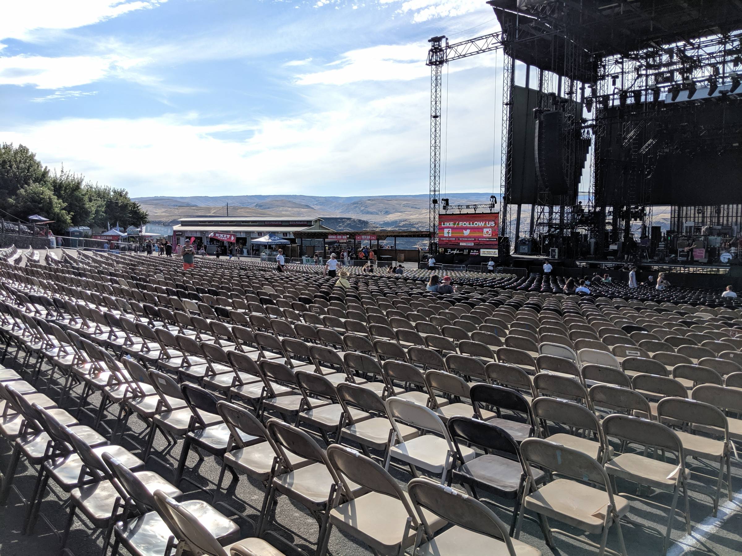 Reserved Seats at the Gorge