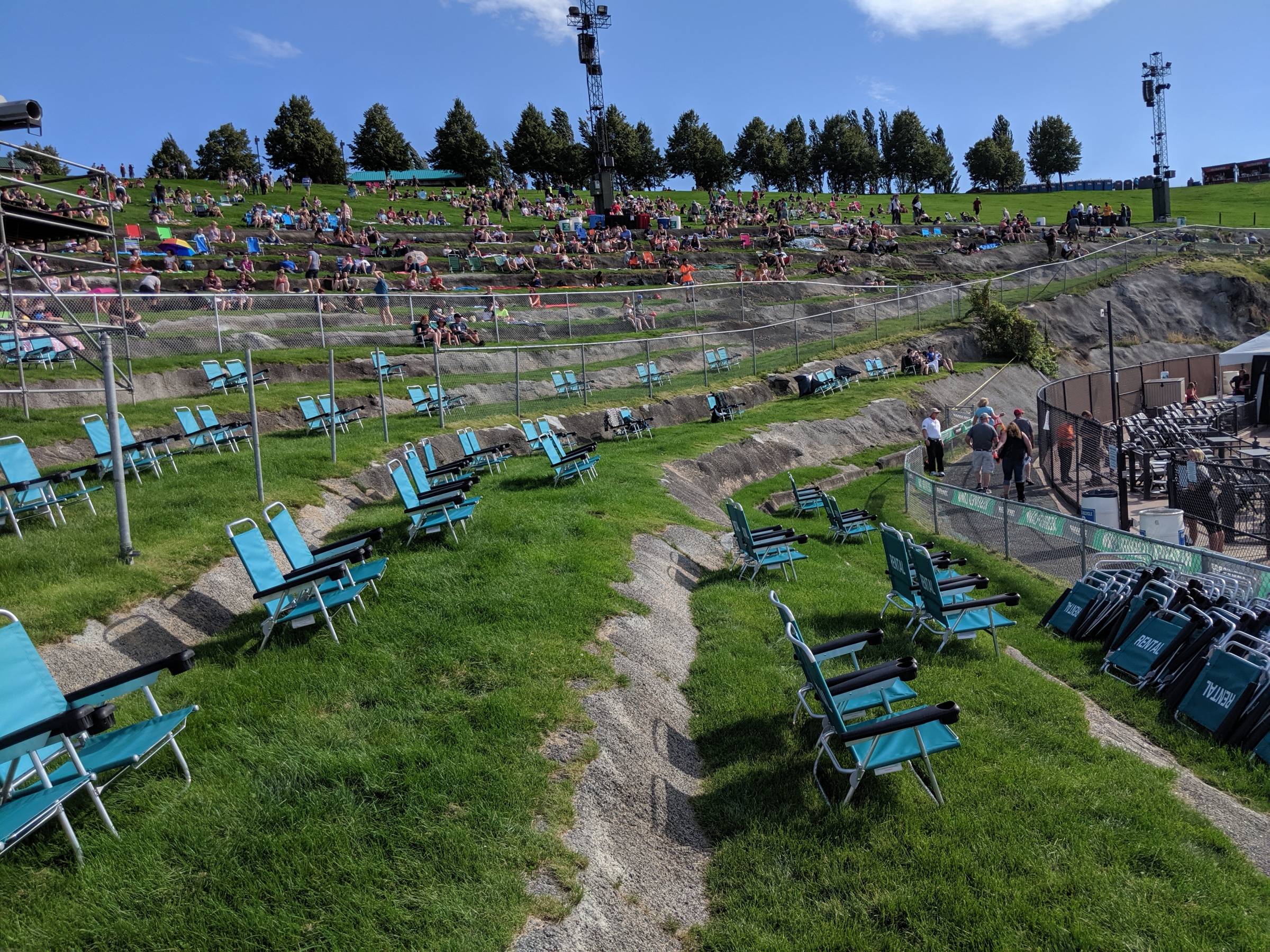 Reserved Lawn at The Gorge