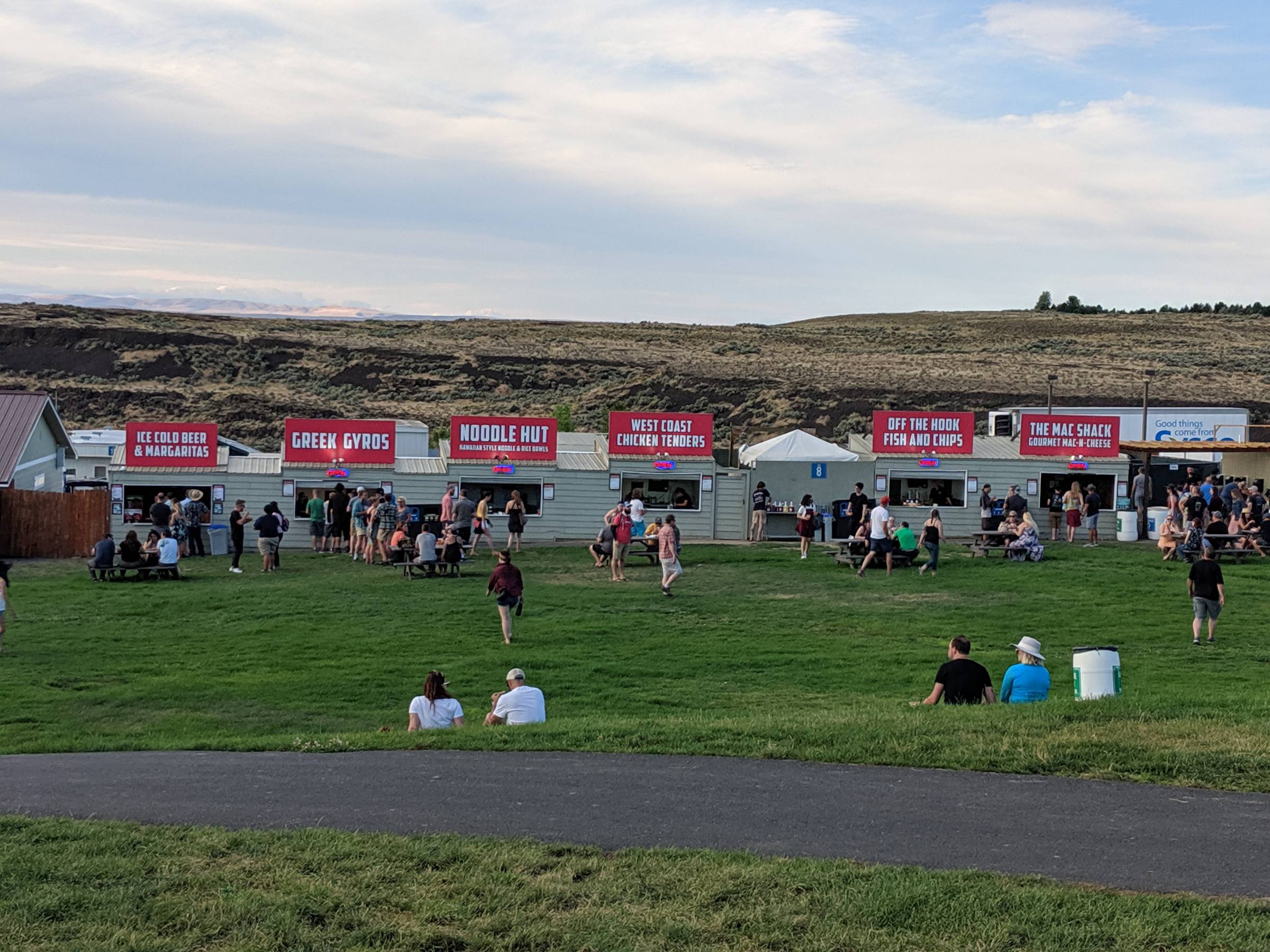 Food at The Gorge