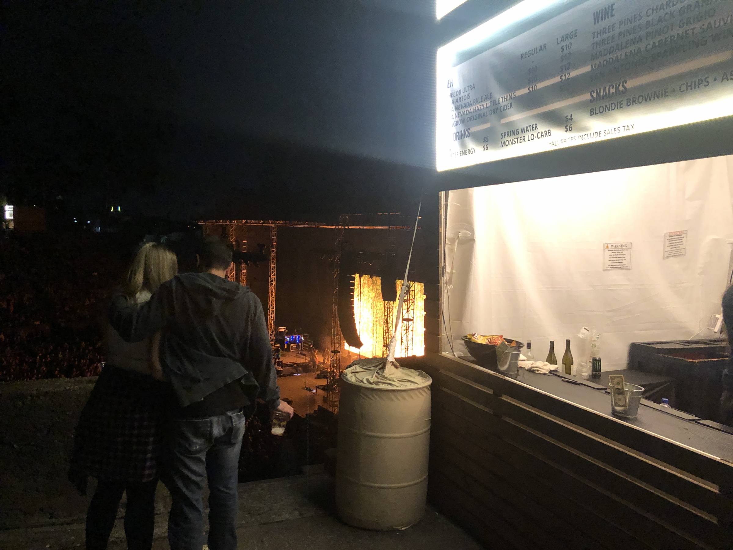 greek theatre concessions