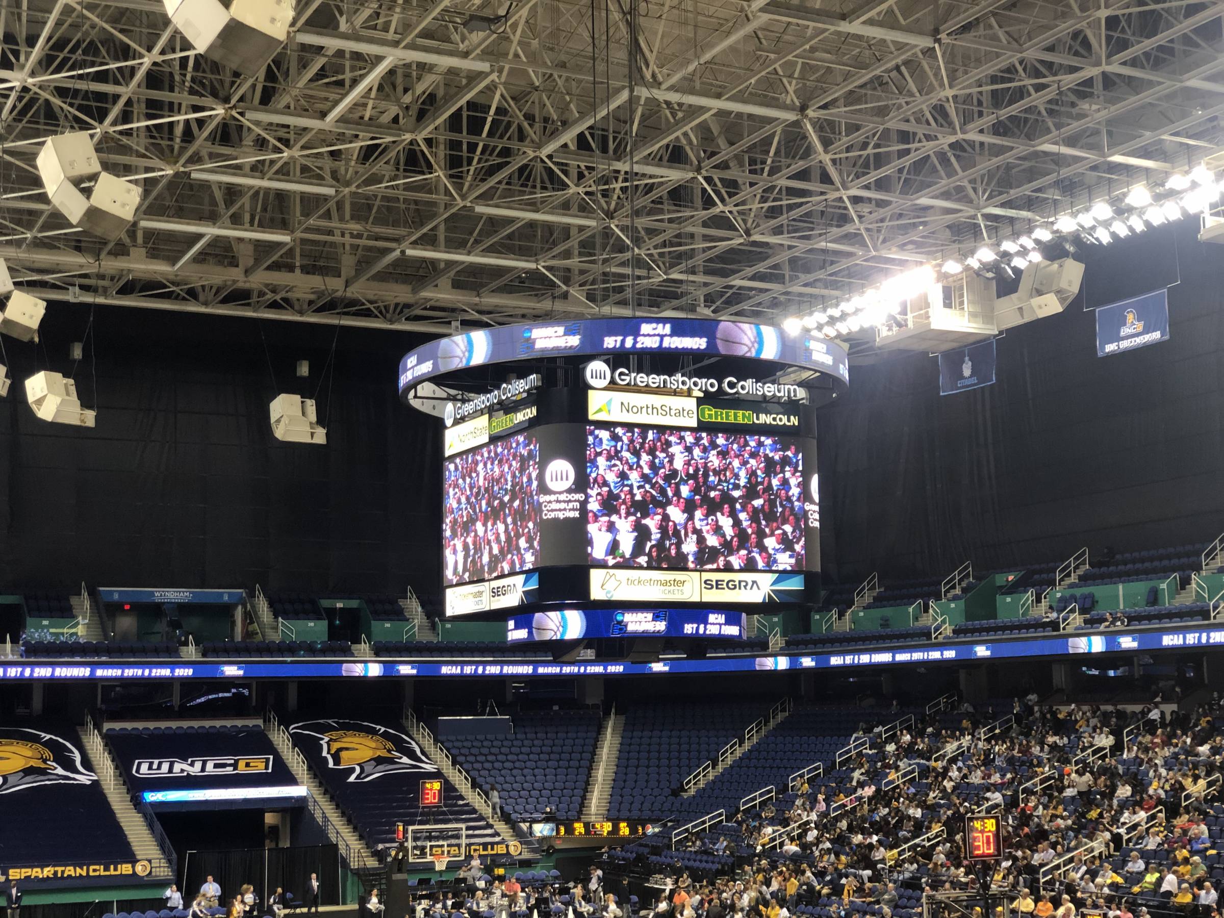 Main scoreboard 