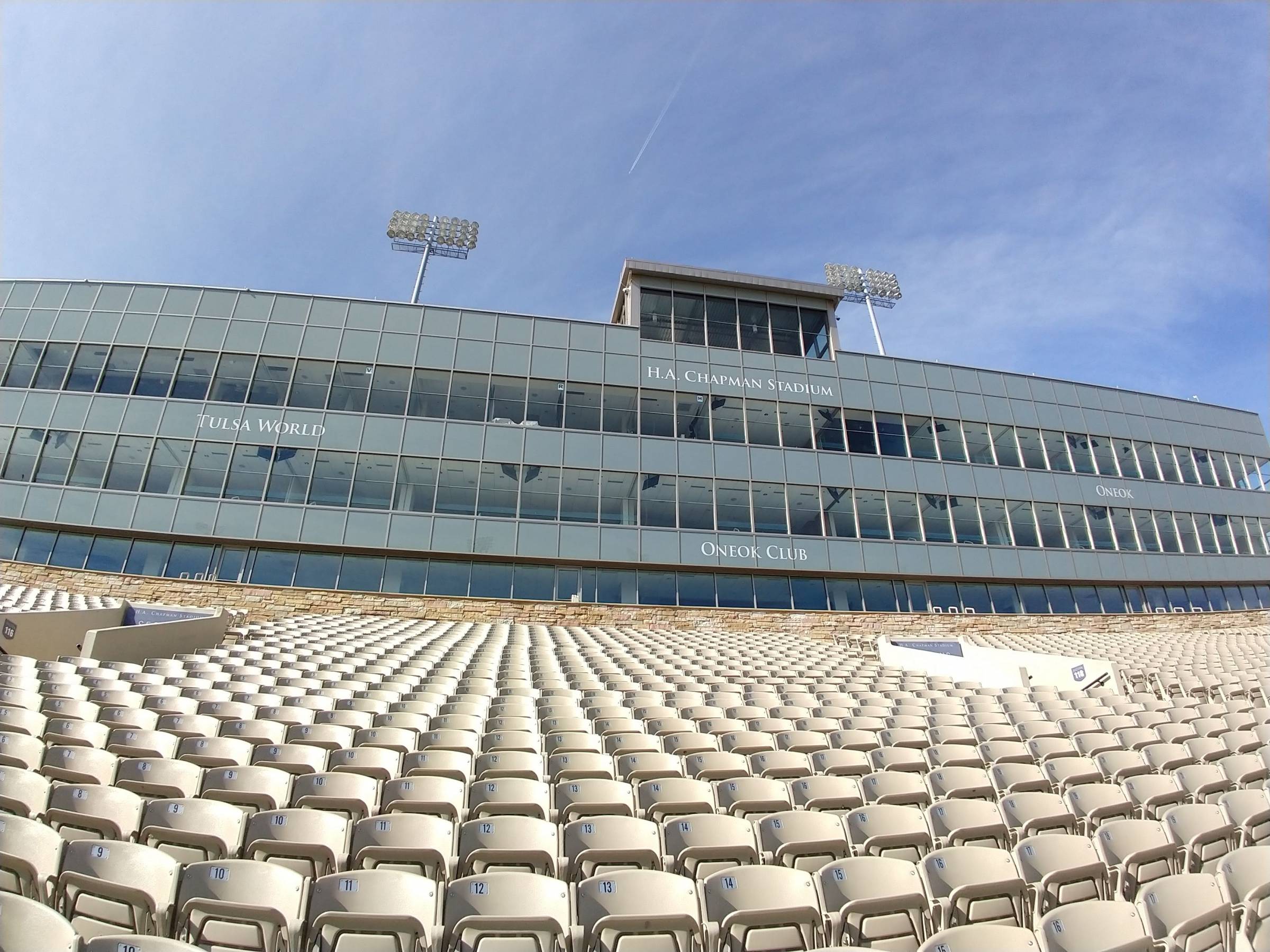 Press Box at H.A. Chapman Stadium