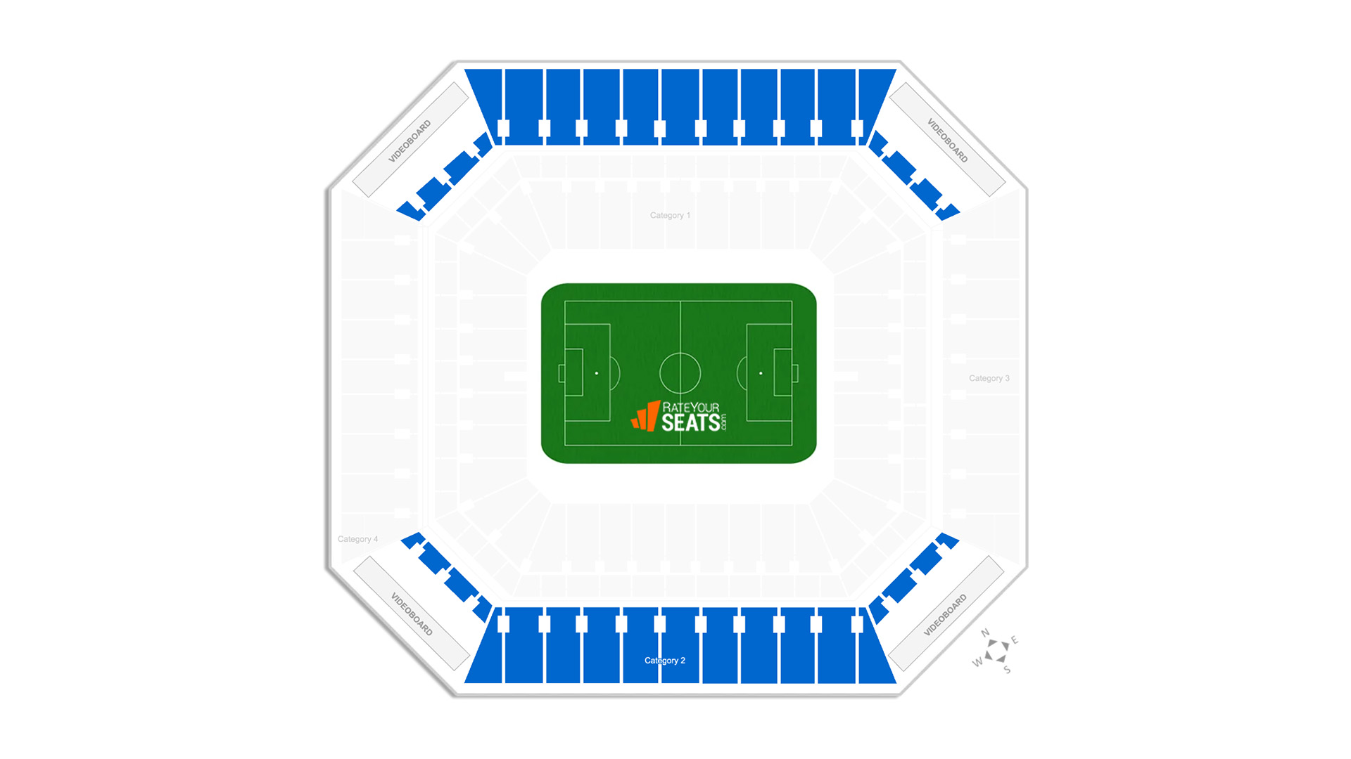 Hard Rock Stadium Category 2 Seating