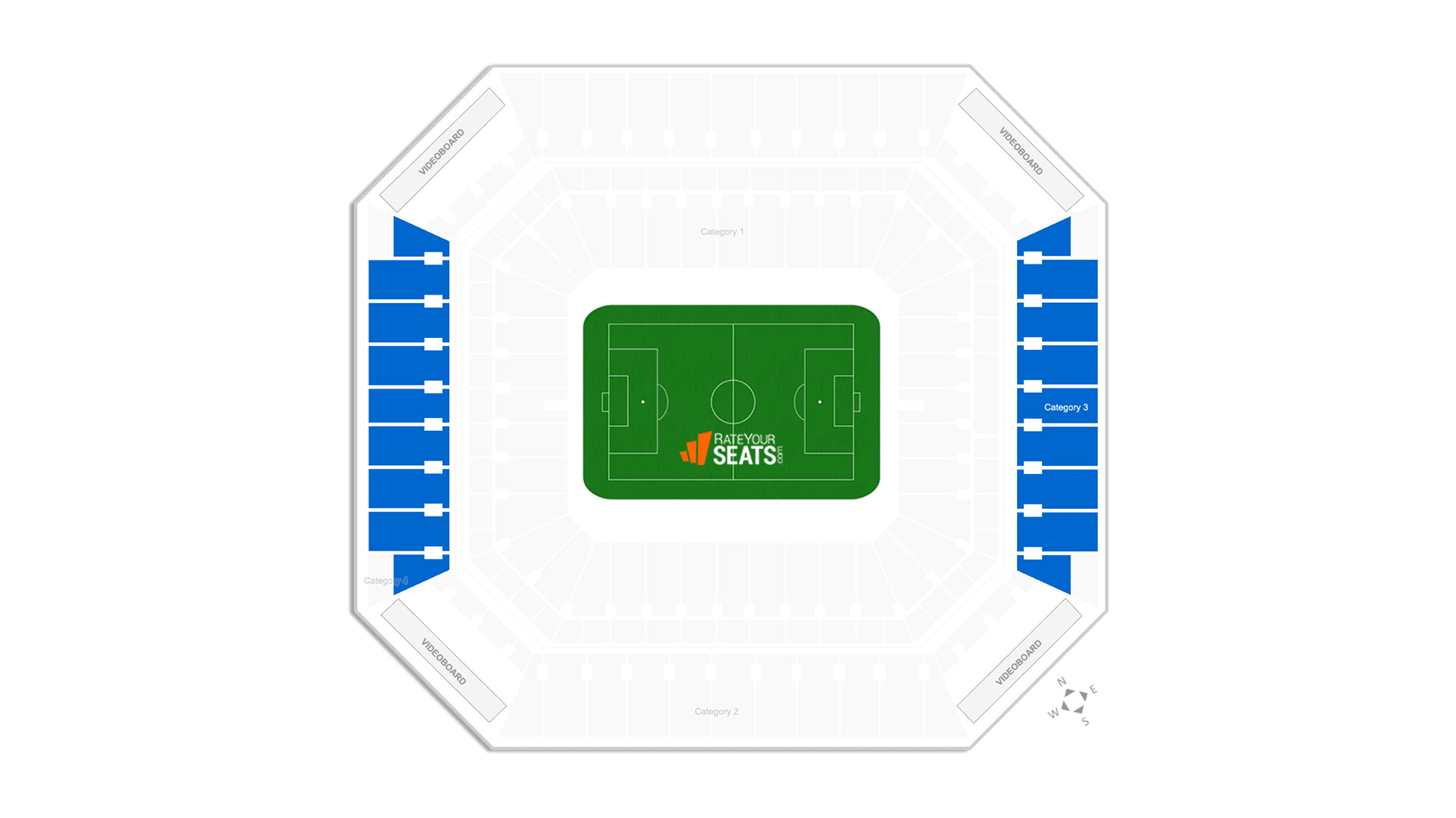 Hard Rock Stadium Category 3 Seating