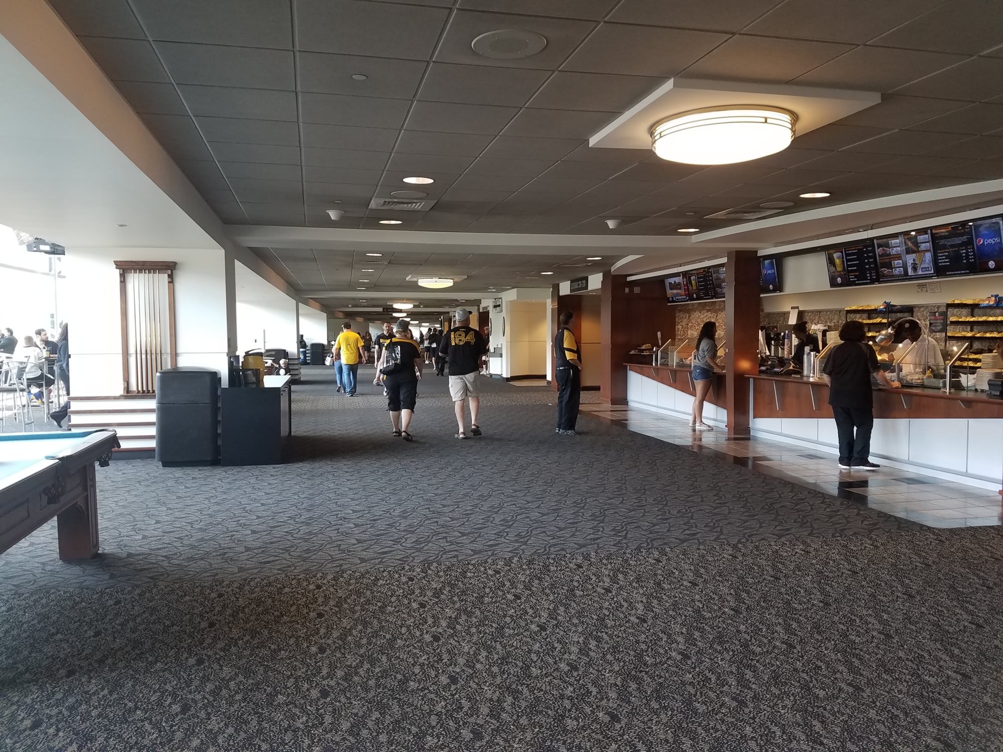 club concourse at acrisure stadium