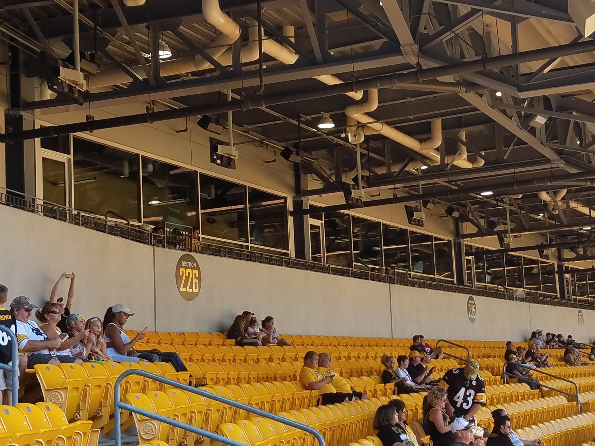 Steeler Game Seating Chart