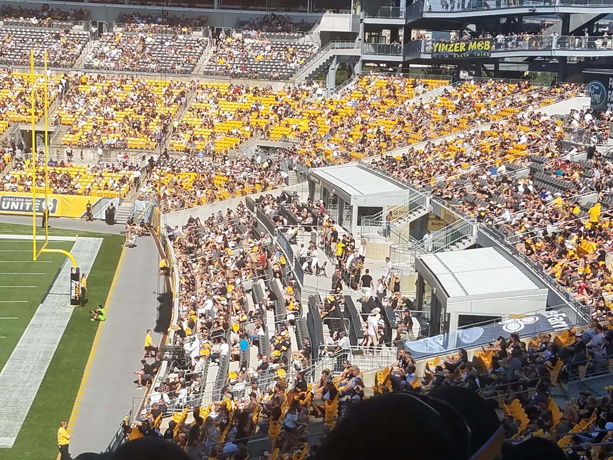 Heinz Field Club Level Seating Chart