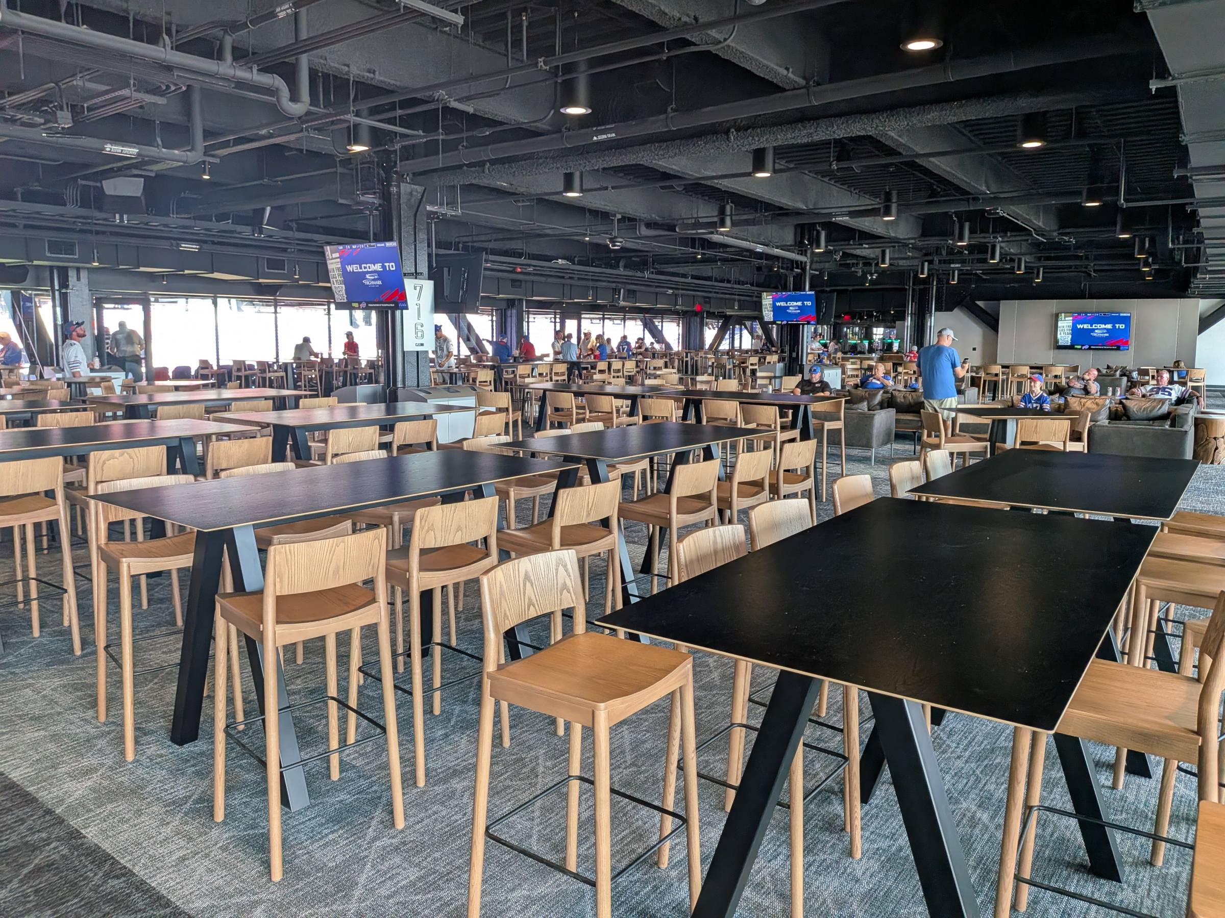 716 Club Dining Areas