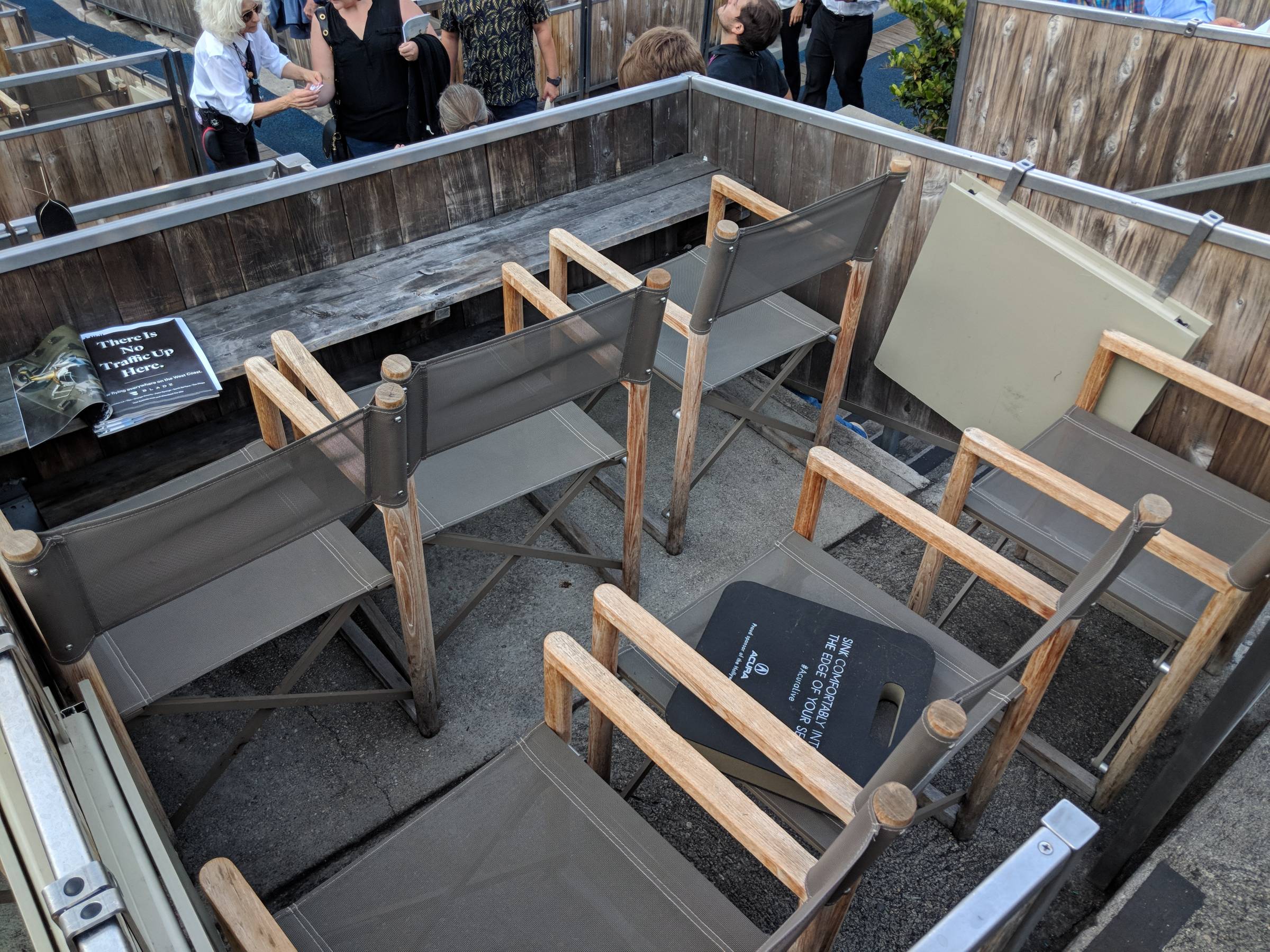 Inside Garden Seats at Hollywood Bowl