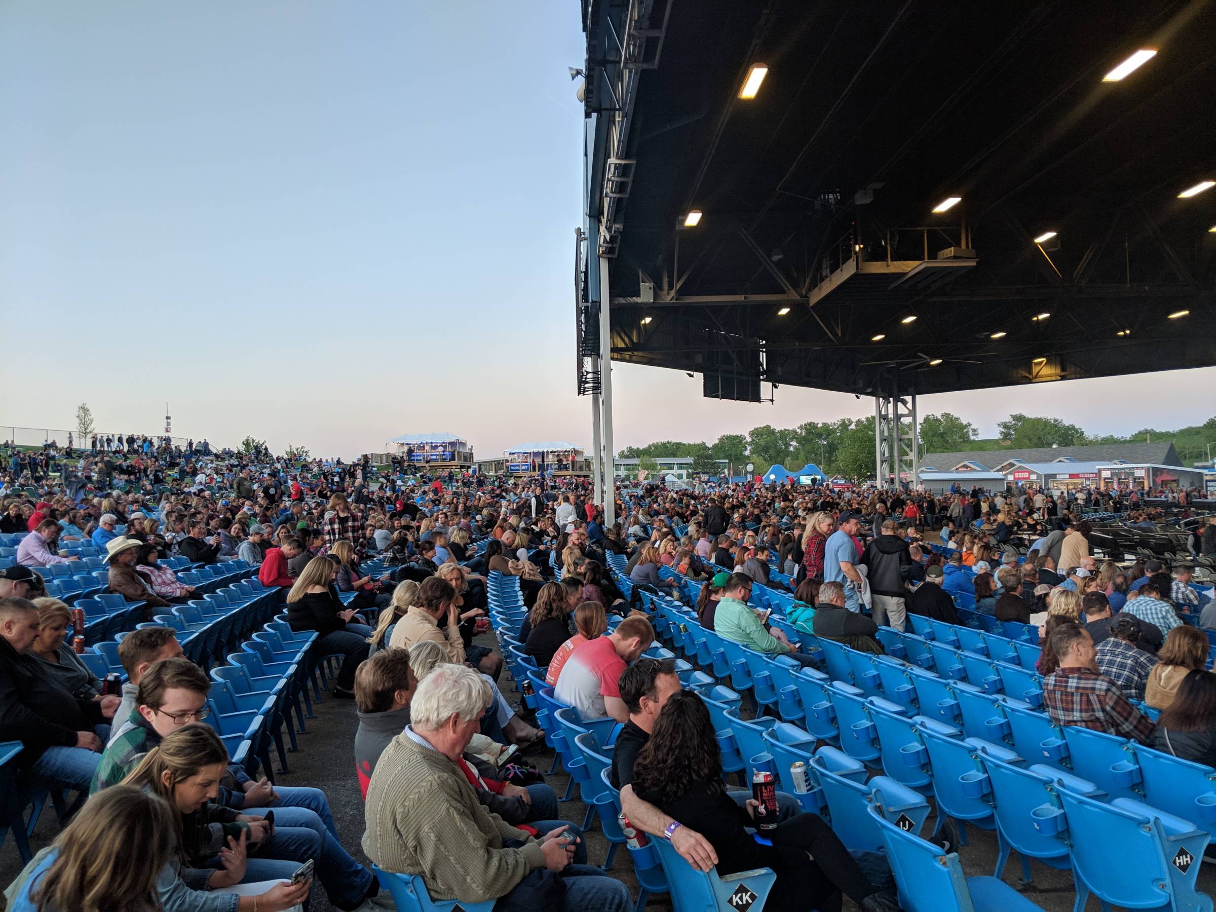 Hollywood Amphitheater St Louis Seating Chart Seat Numbers