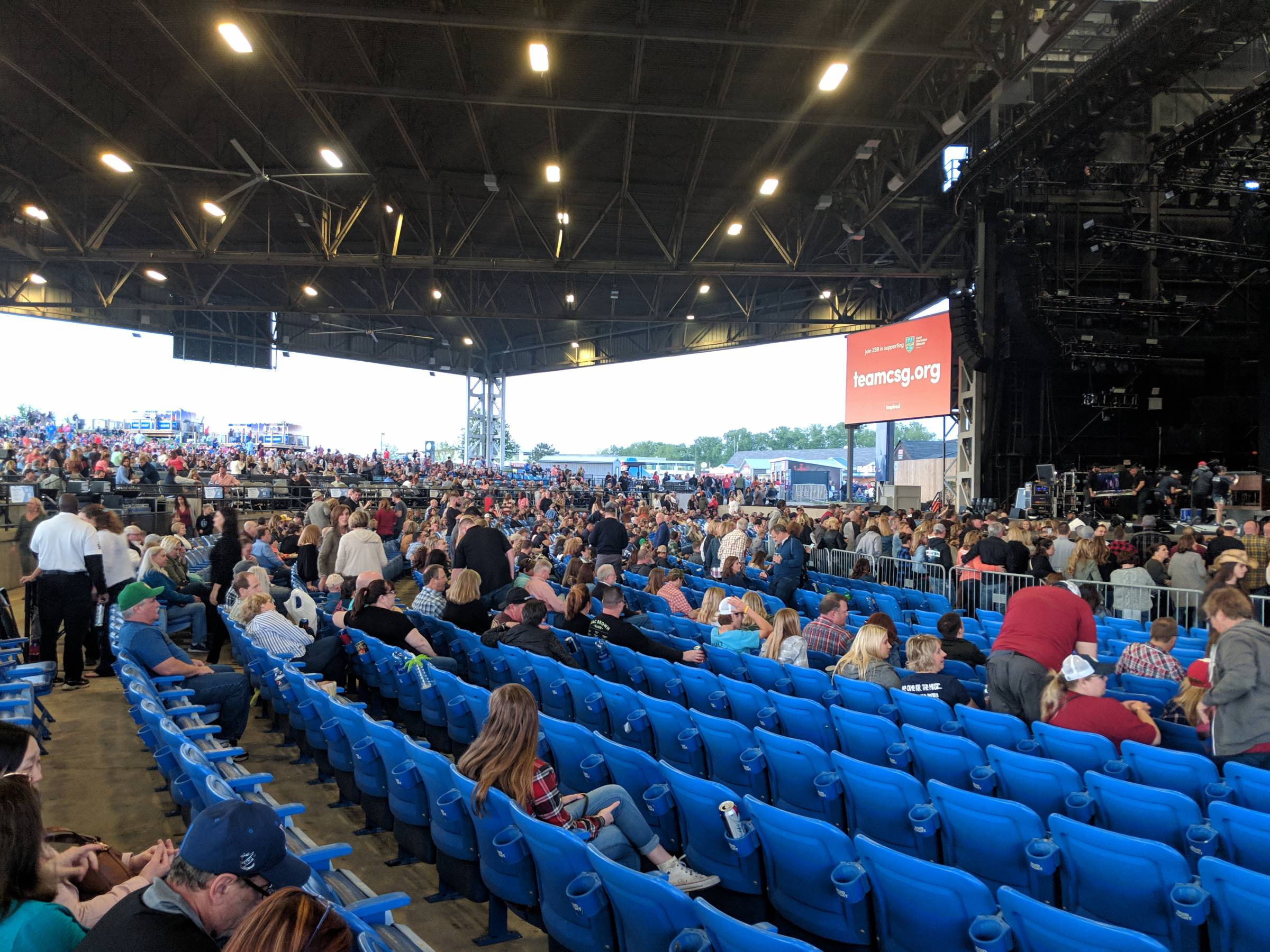 Lower Seats at Hollywood Casino Amphitheater