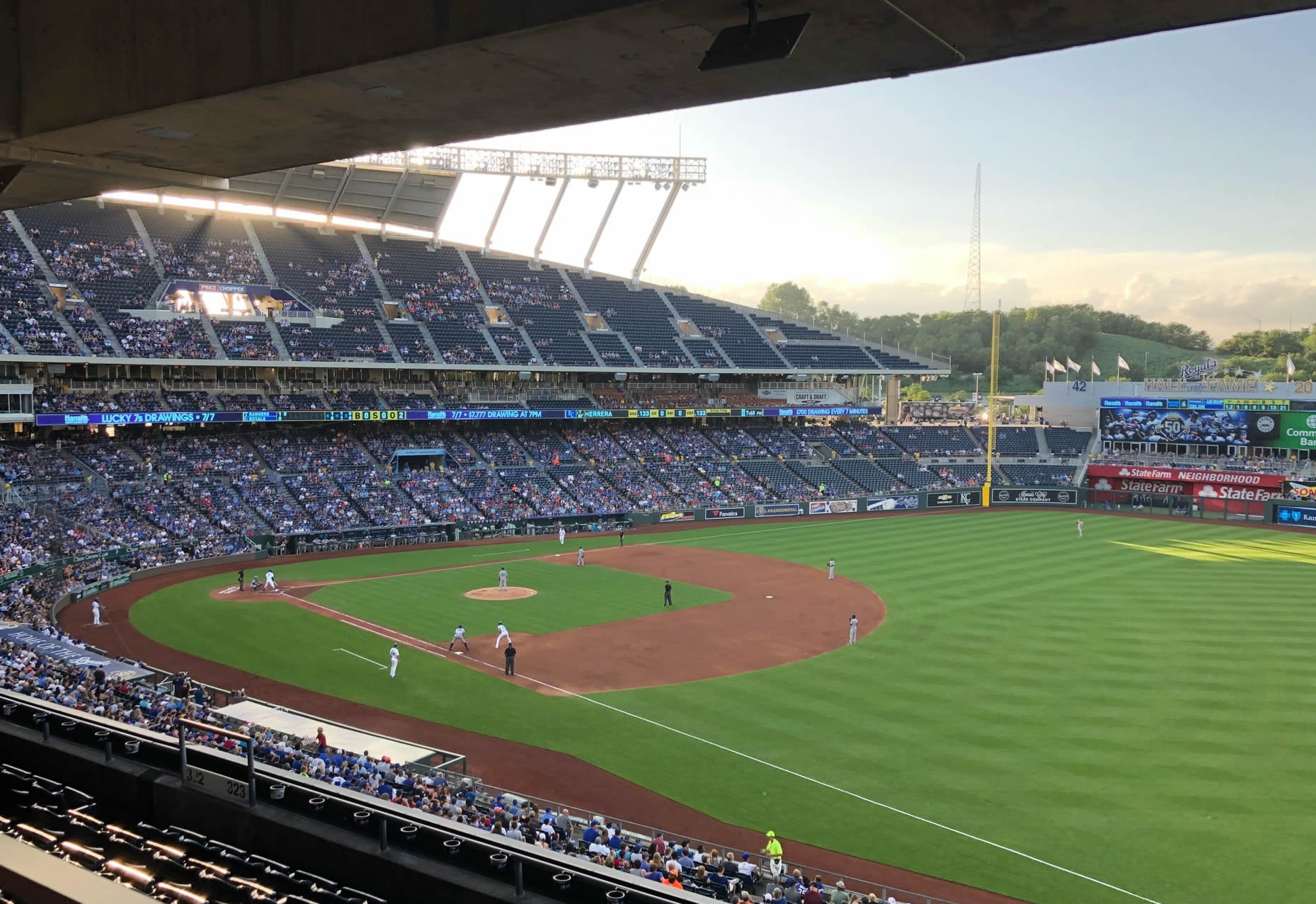 loge level seats in the sun