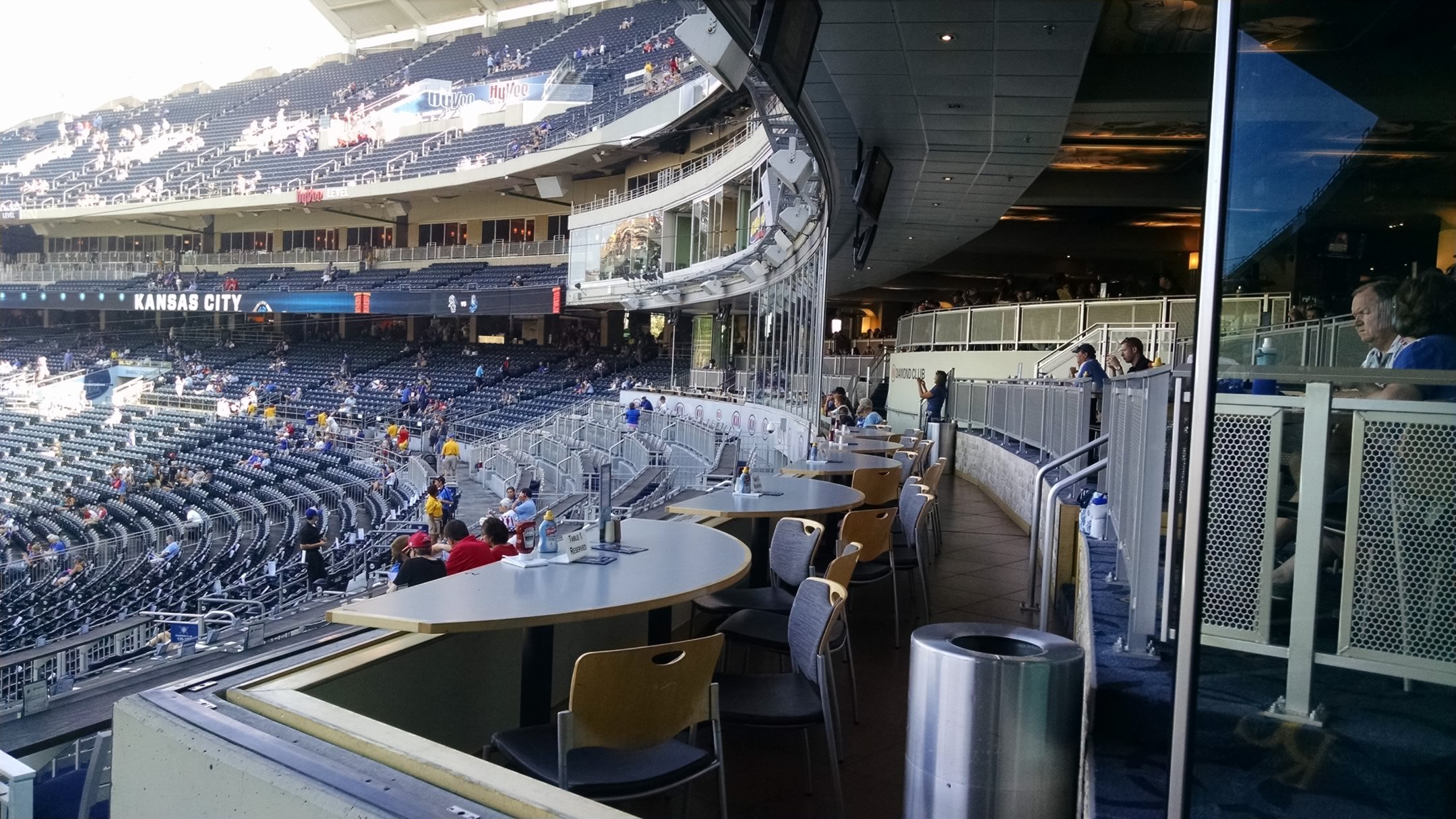 Diamond Club Seats At Kauffman Stadium