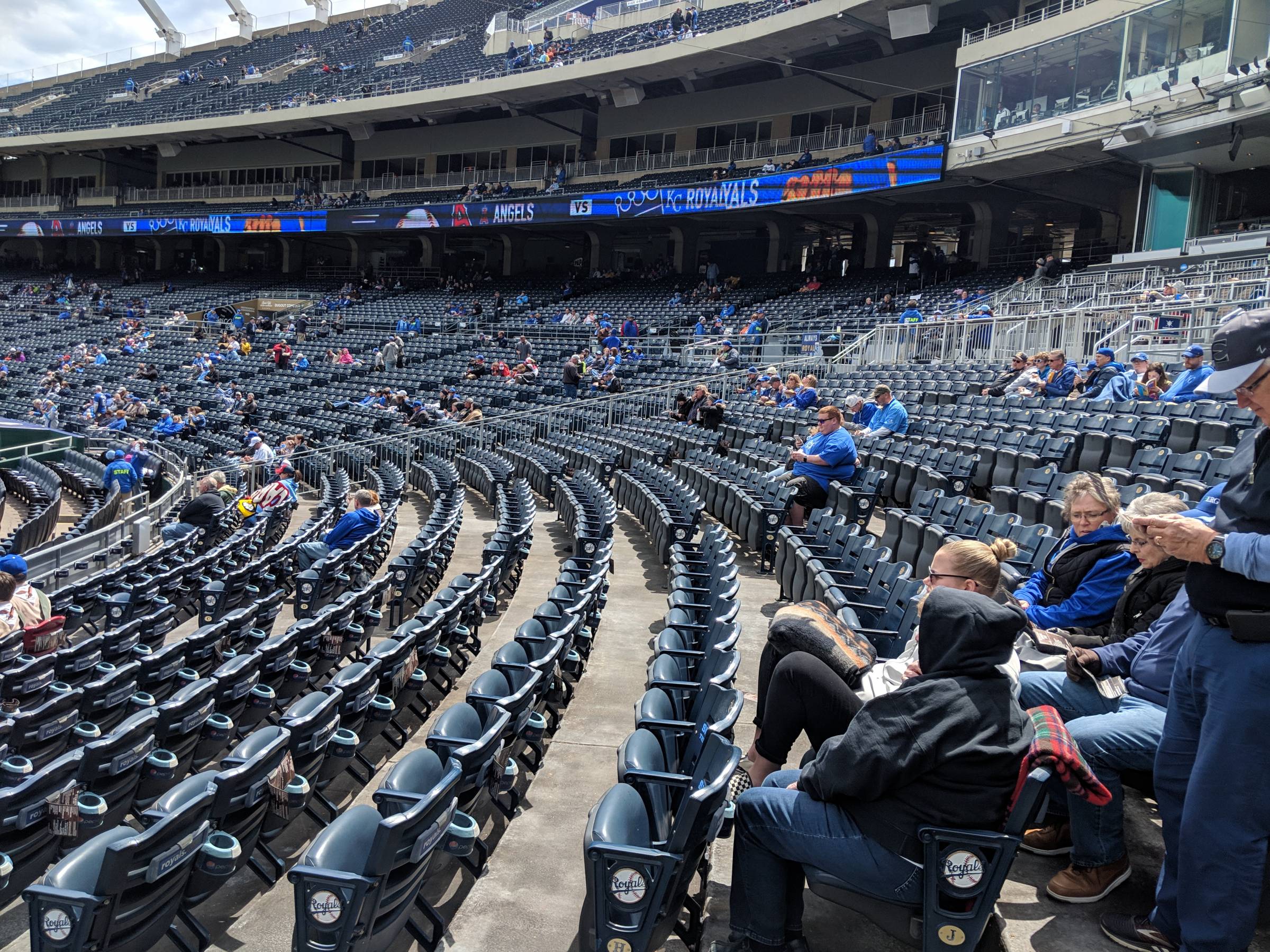 Diamond Club Seats At Kauffman Stadium Rateyourseats Com