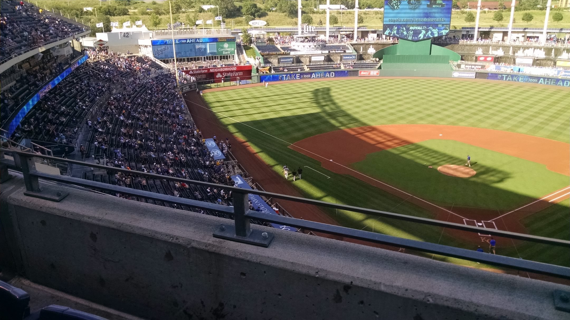 third baseline seats