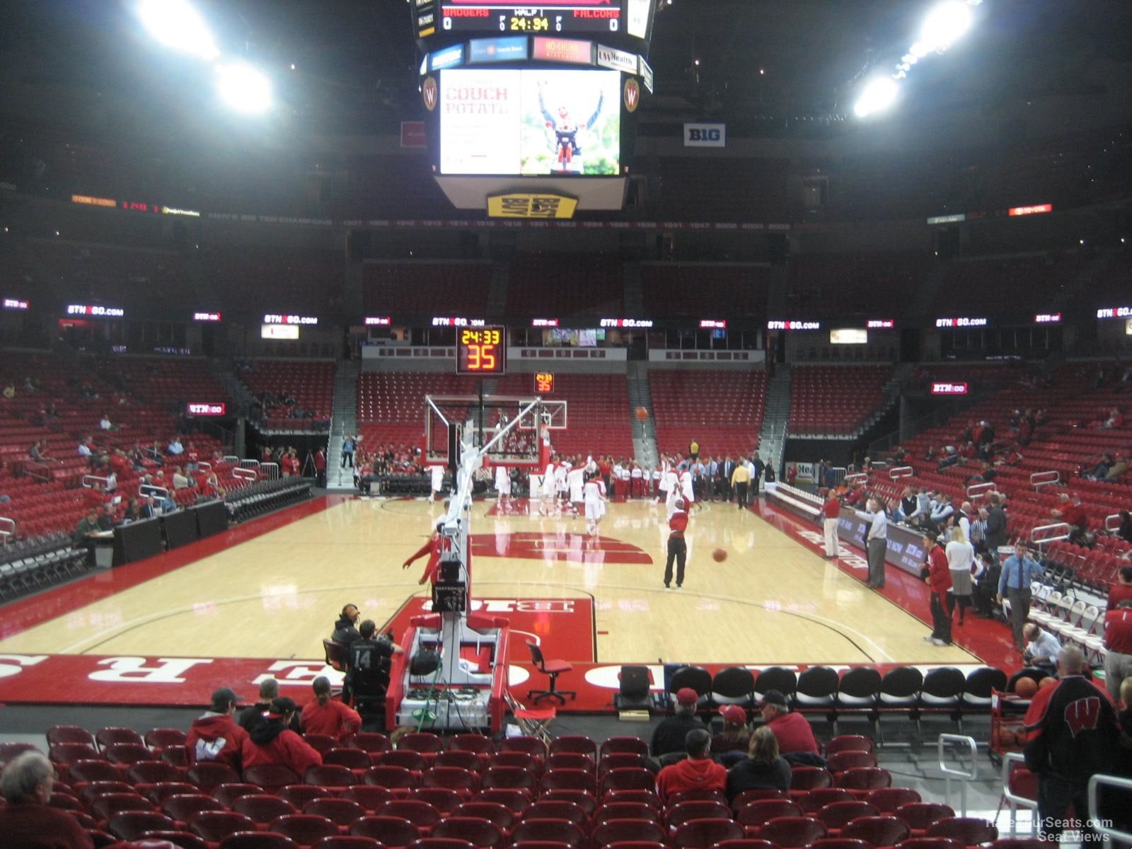 Kohl Center Seating Chart Basketball