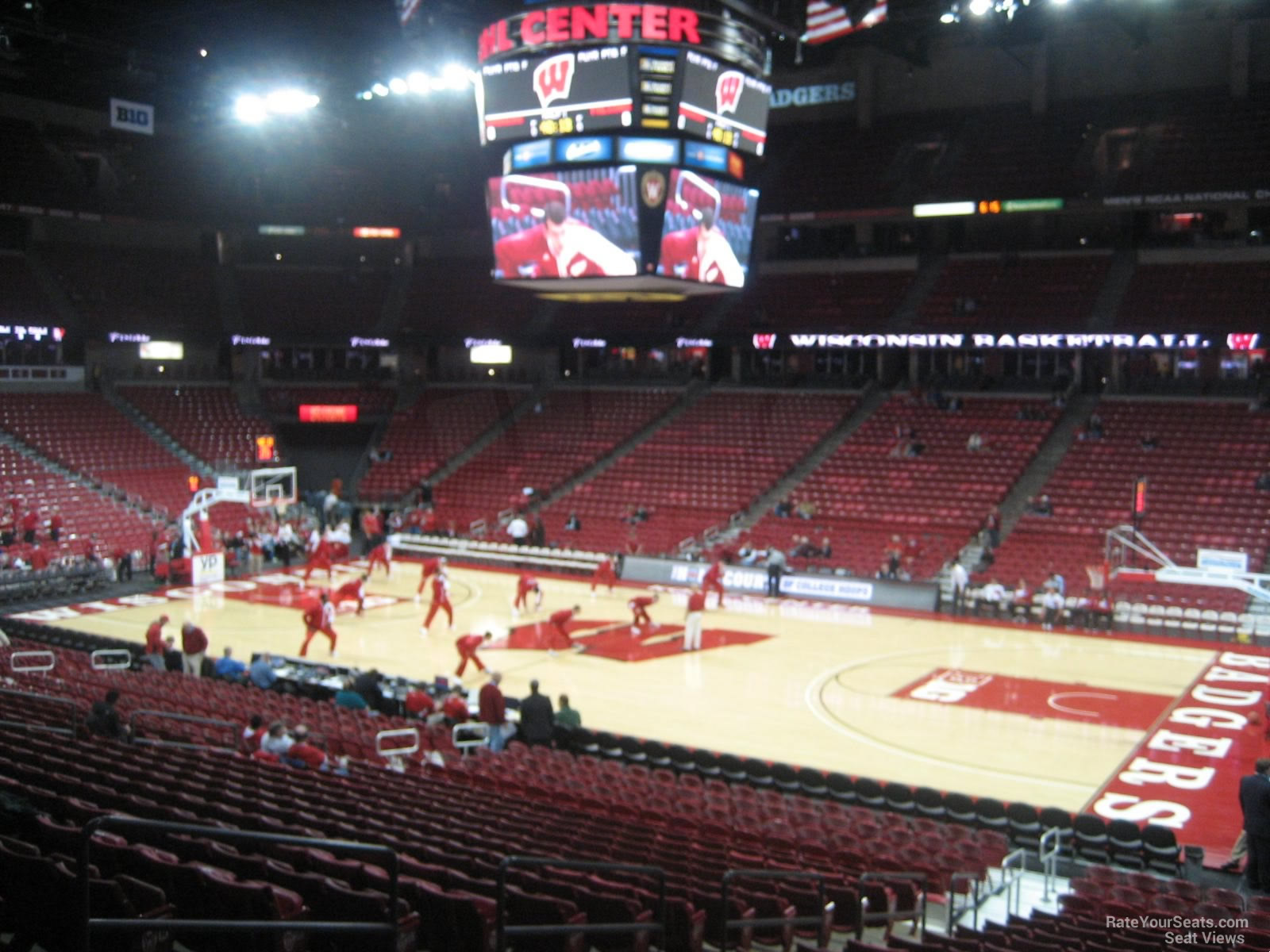 players at the ice hocket game at the kohl's center - Picture of Kohl Center,  Madison - Tripadvisor