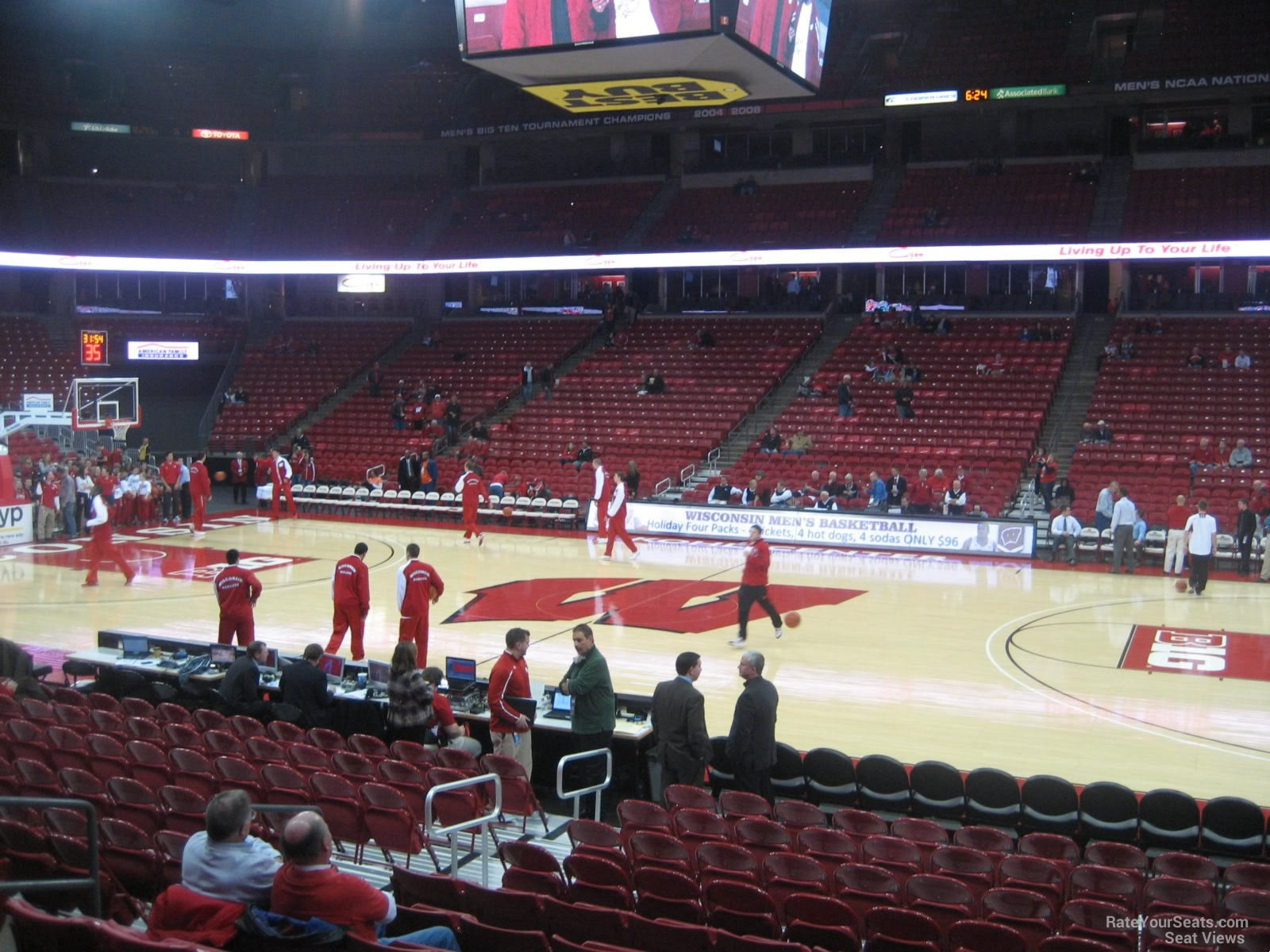 Kohl Center Student Section Seating Chart