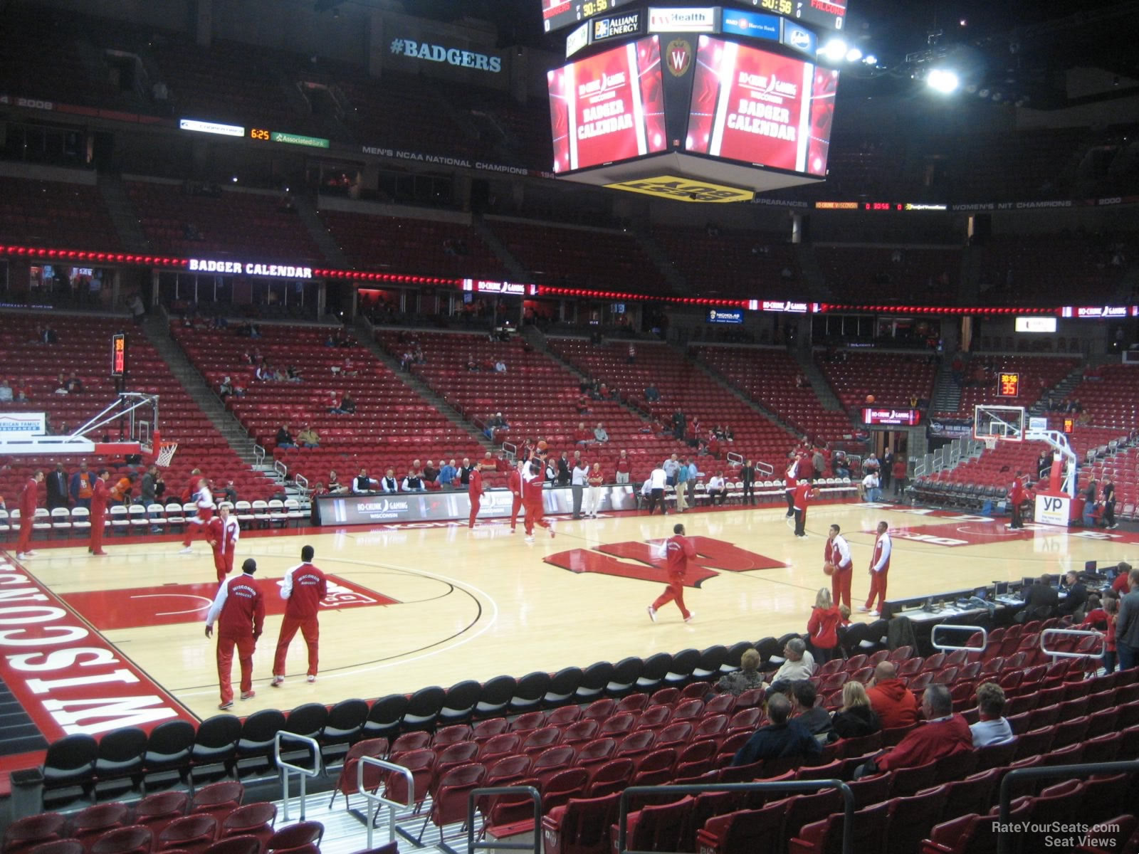 kohl center section 110 rateyourseats com kohl center seating chart with rows