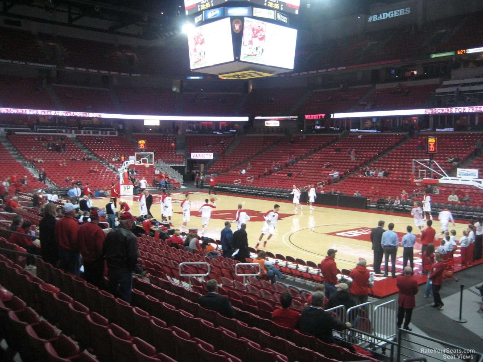 Kohl Center Seating Chart Basketball