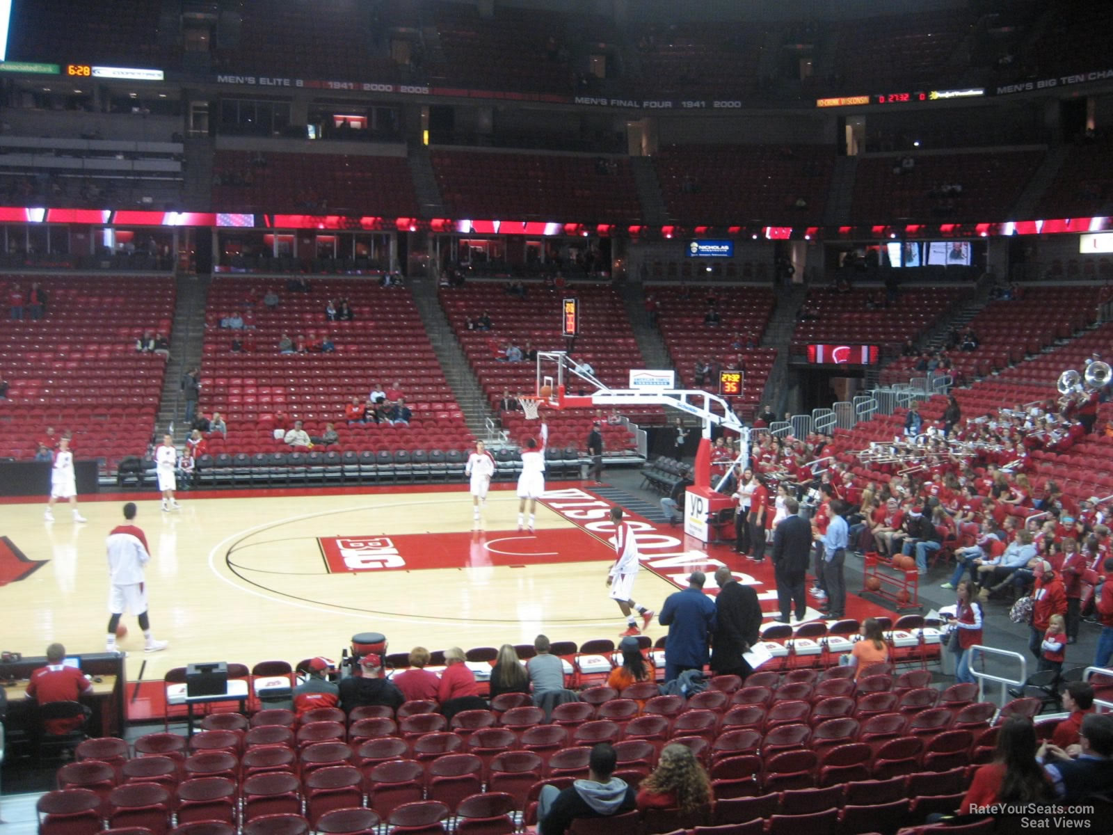 Kohl Center Student Section Seating Chart