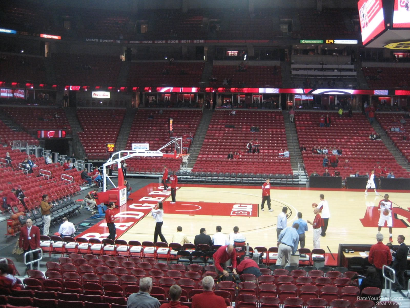 University Of Wisconsin Kohl Center Seating Chart