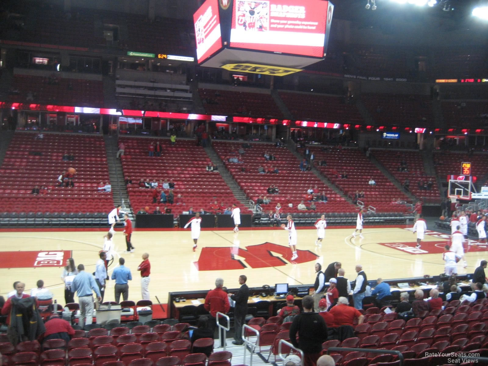 Kohl Center Basketball Seating Chart With Rows