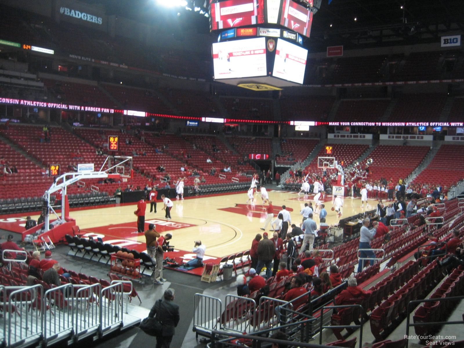 section 126 seat view  - kohl center