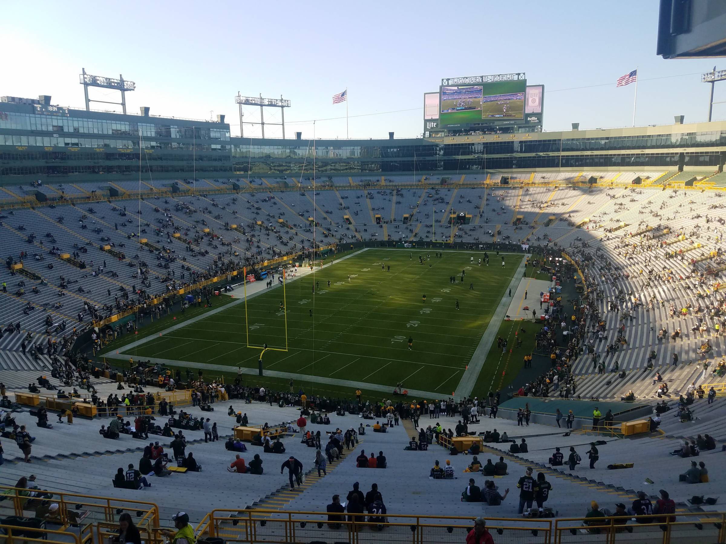 miller lite party deck view