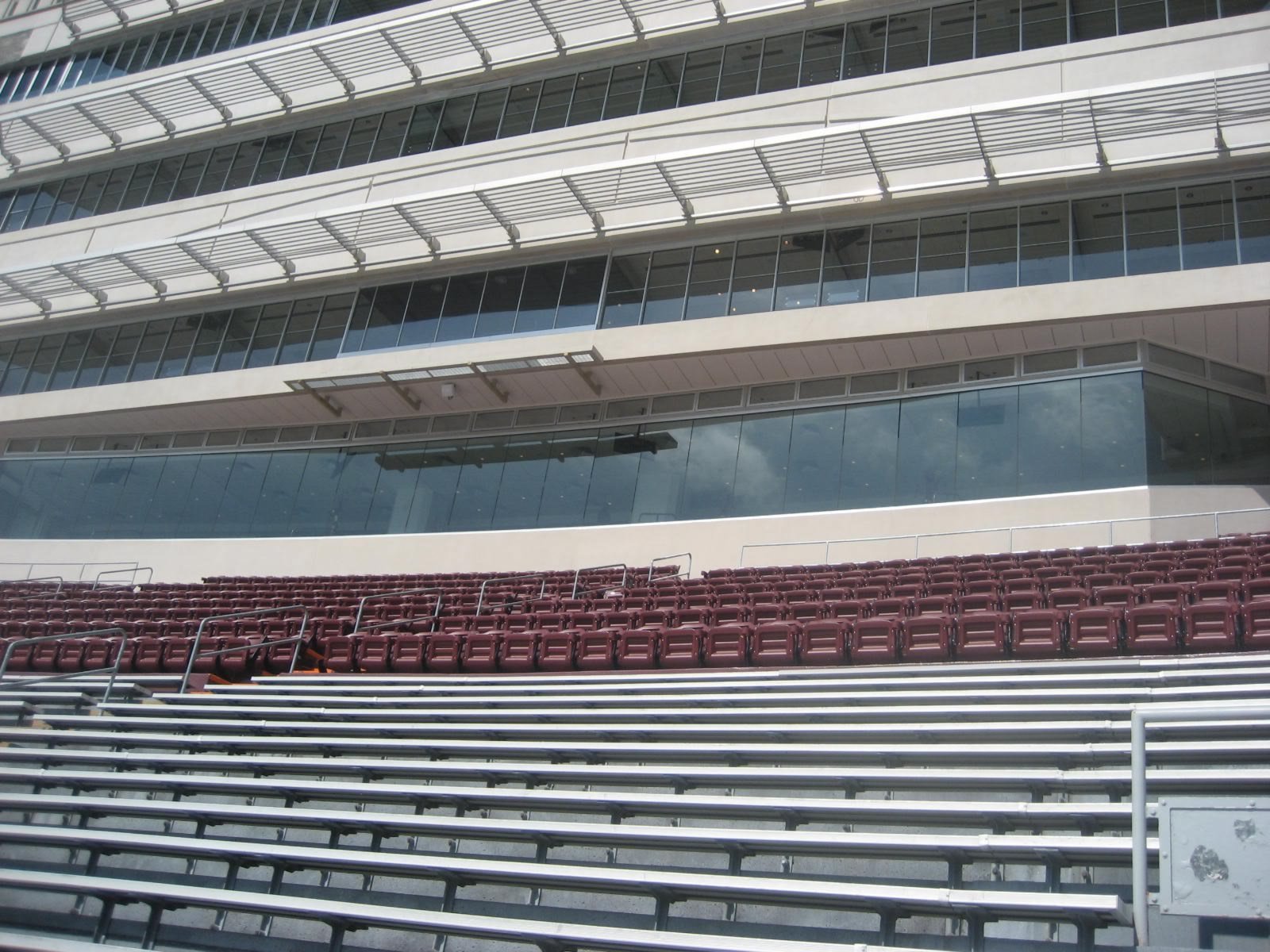 view of outdoor club seats lane stadium