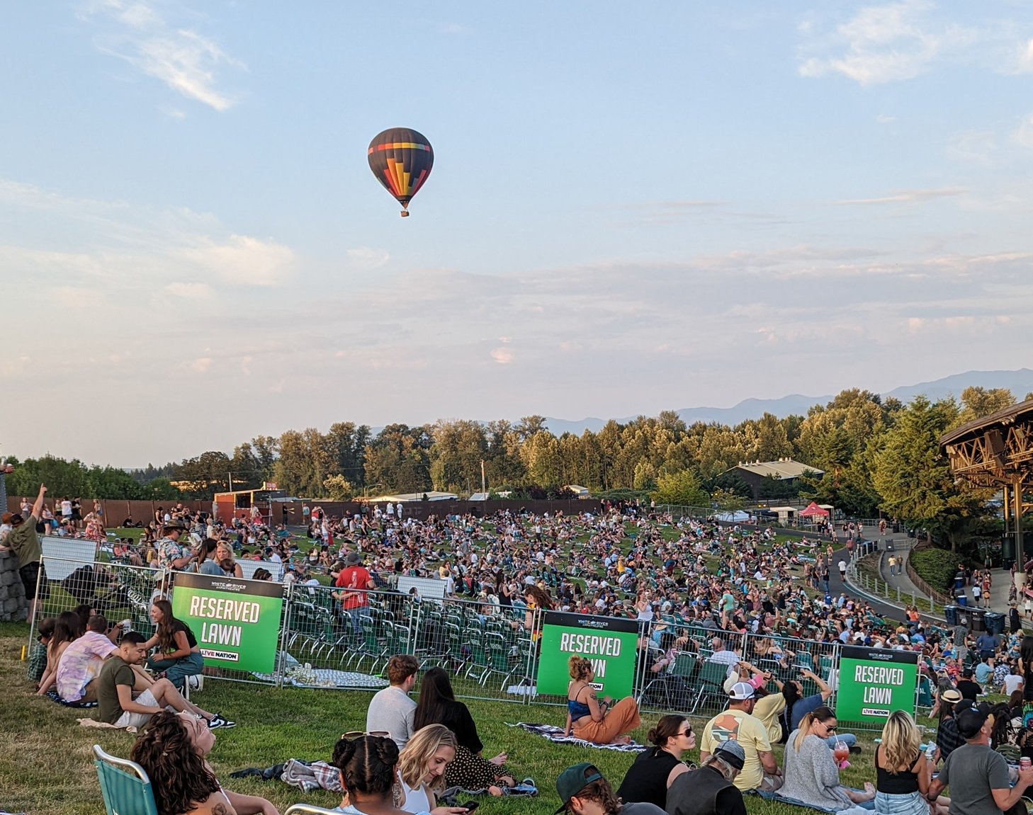 lawn seats white river