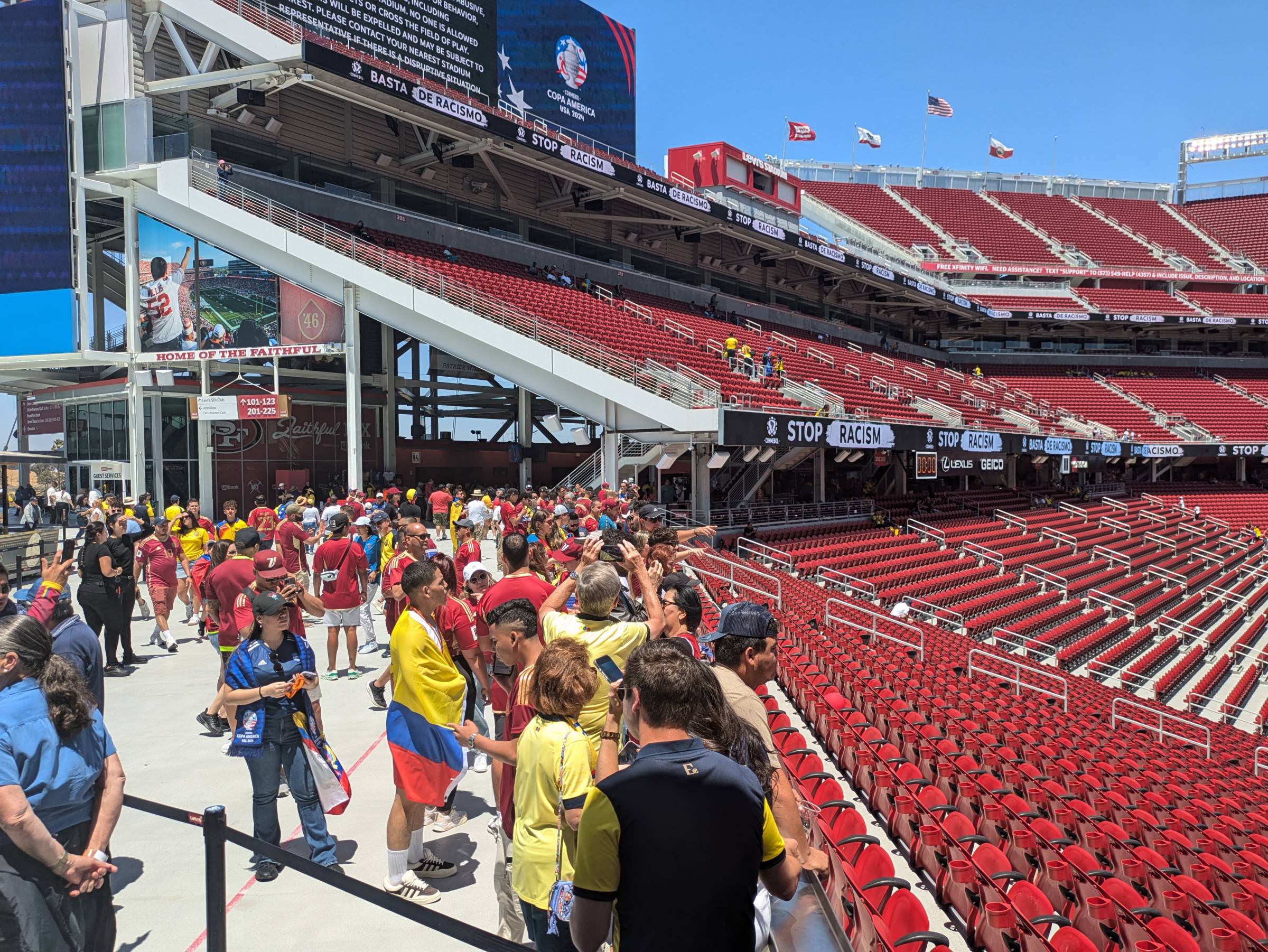 standing room only levi stadium