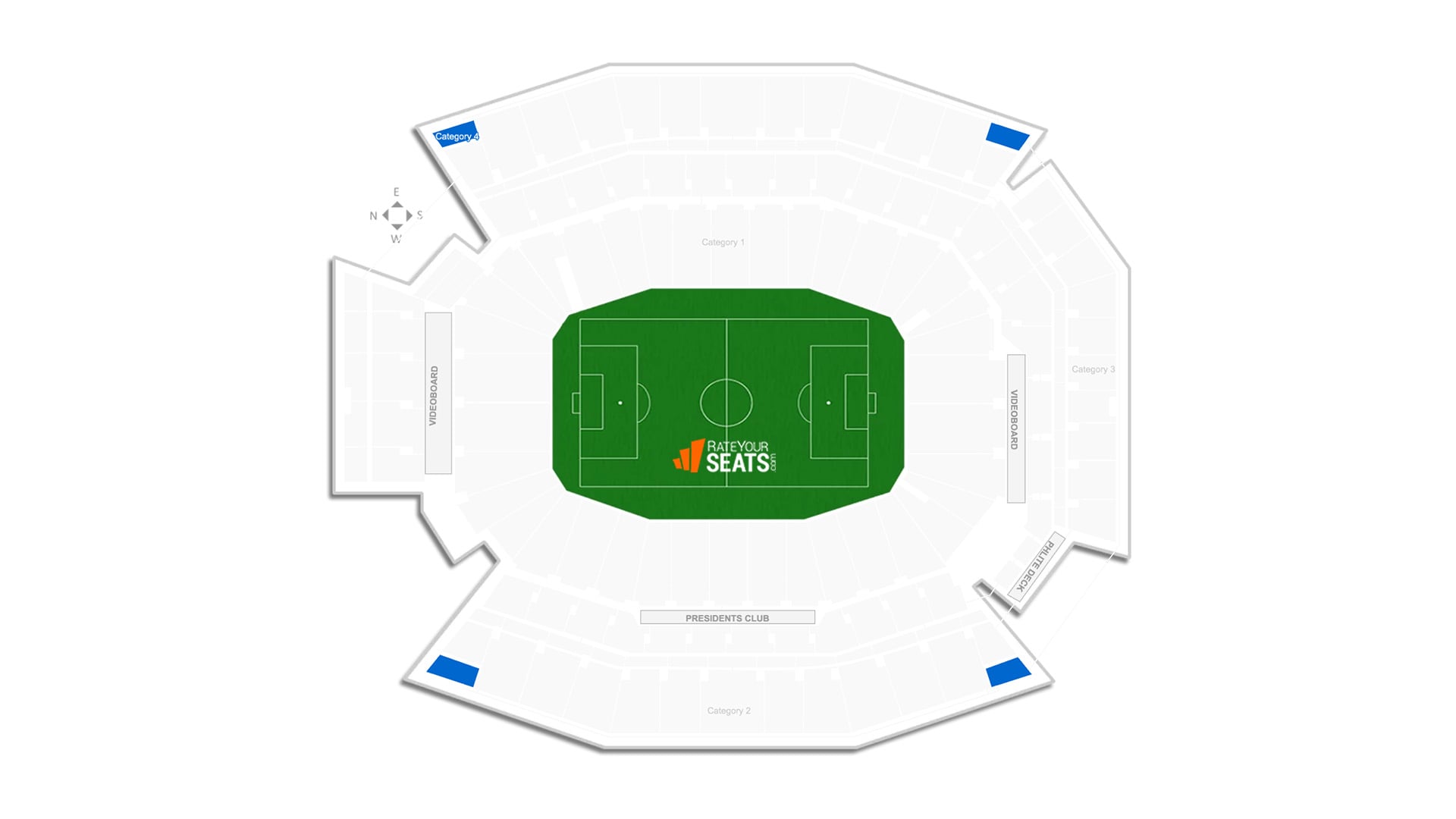  Lincoln Financial Field Category 4 Seating