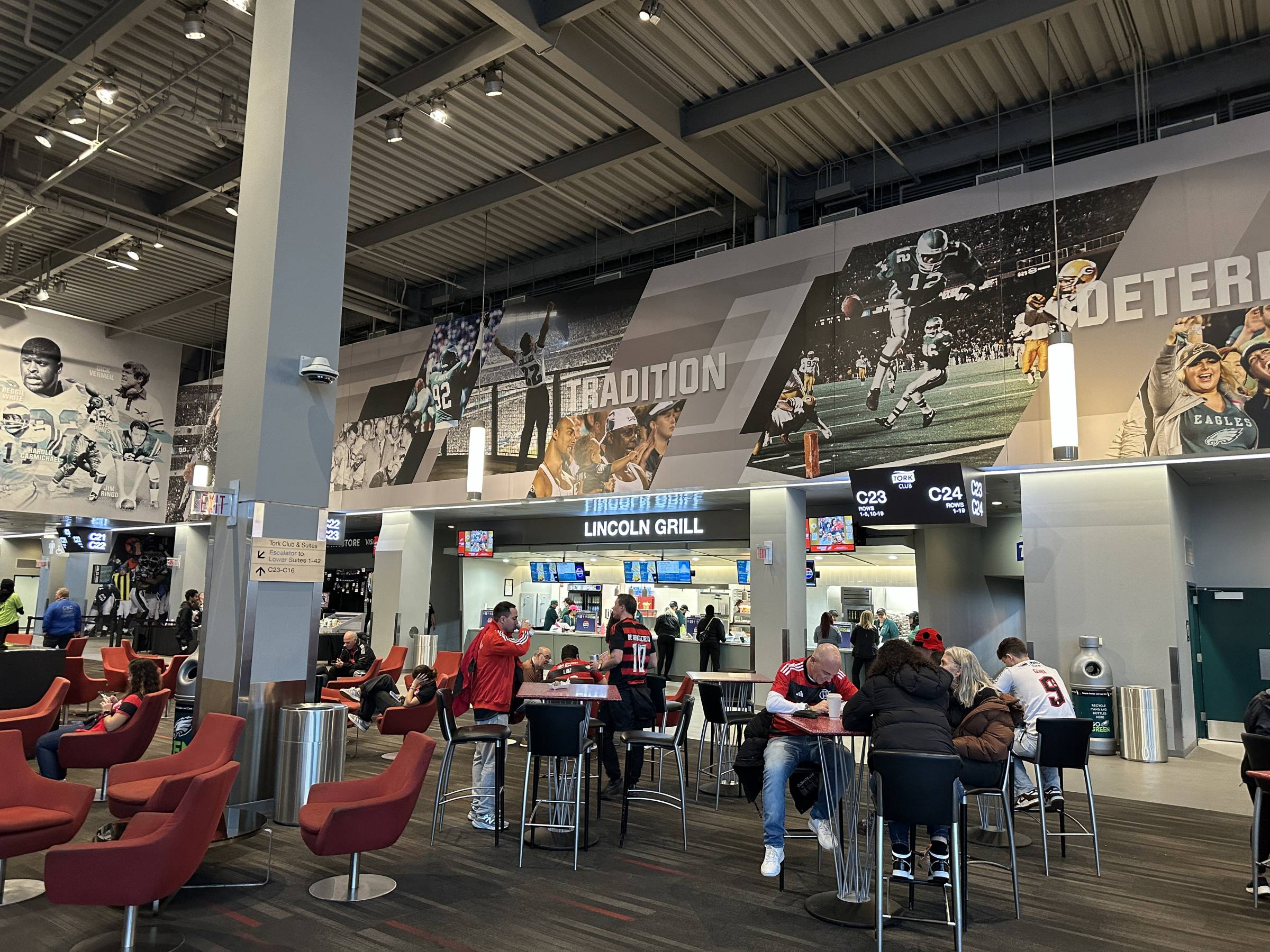 Lincoln Financial Field Club Level