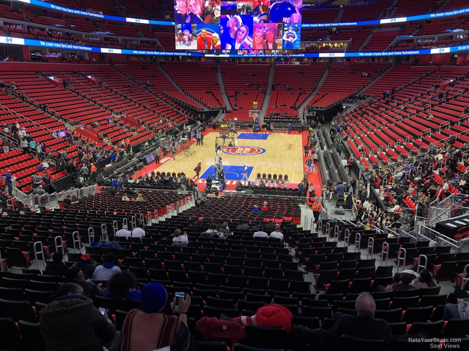 Little Caesars Arena Pistons Seating Chart