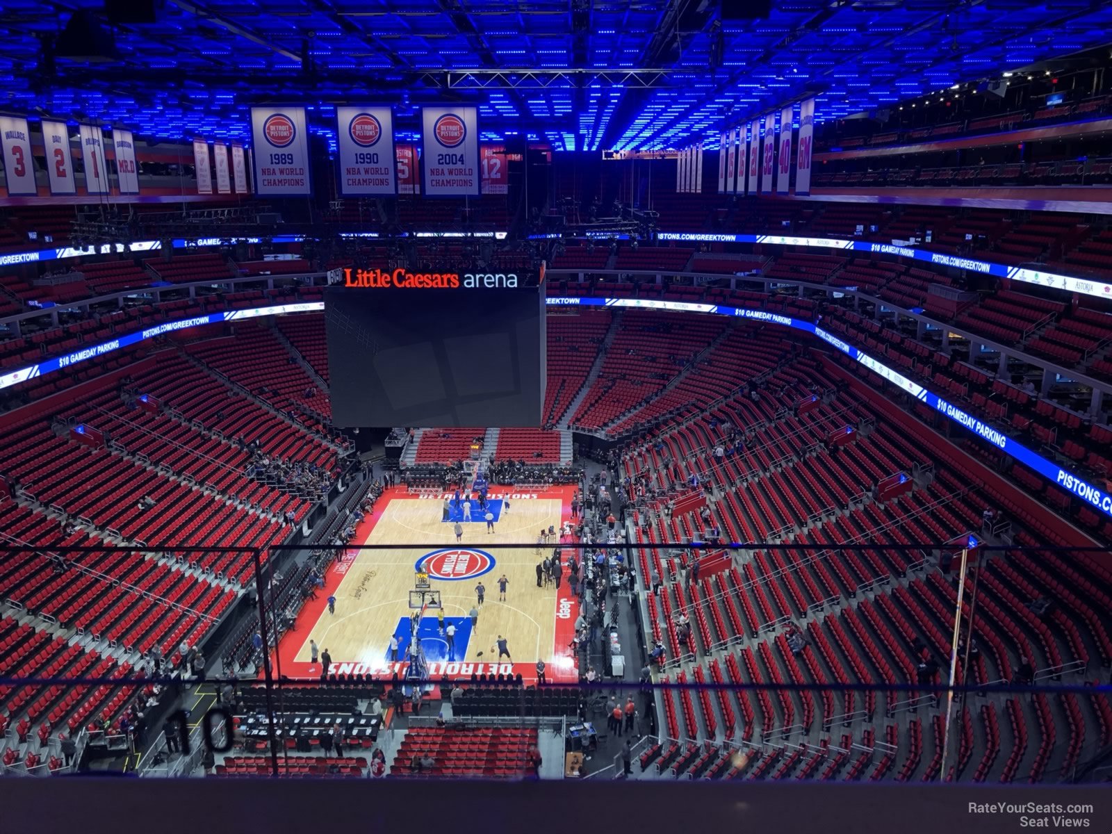 Detroit Pistons Seating Chart With Seat Numbers