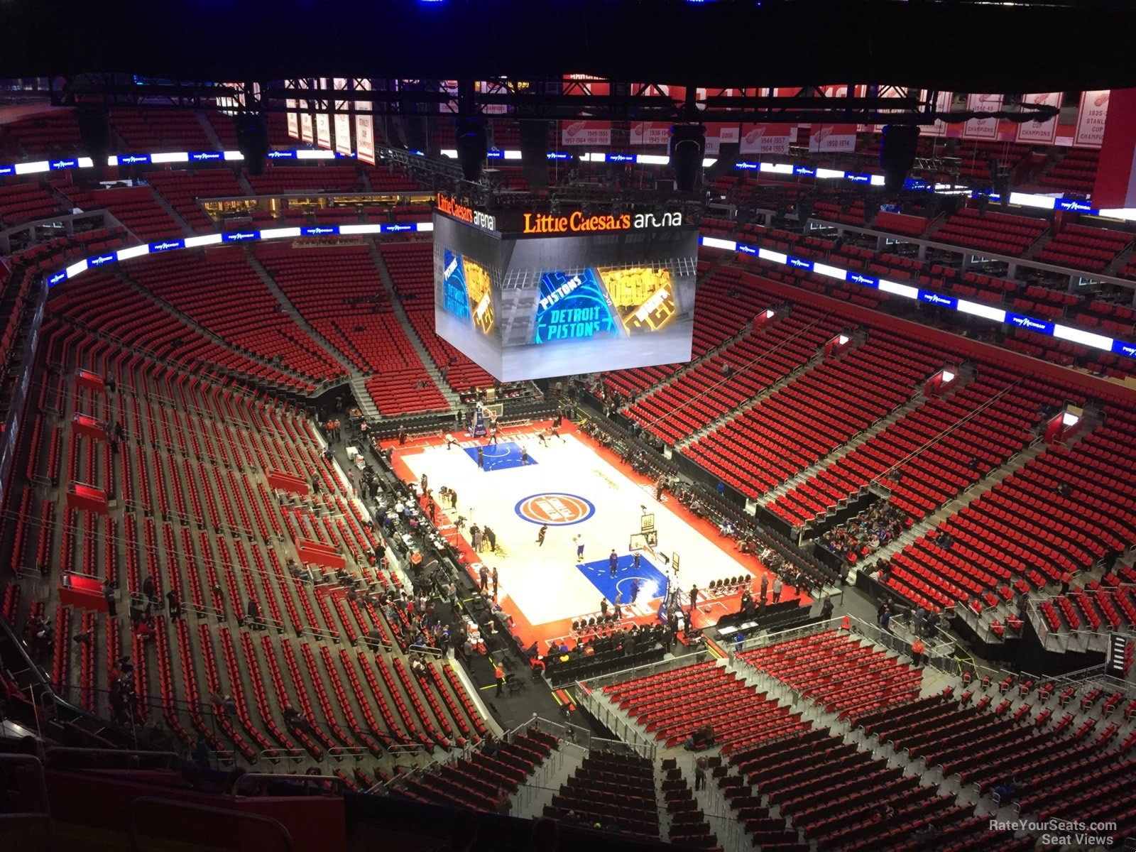 Little Caesars Arena Section 221 Detroit Pistons