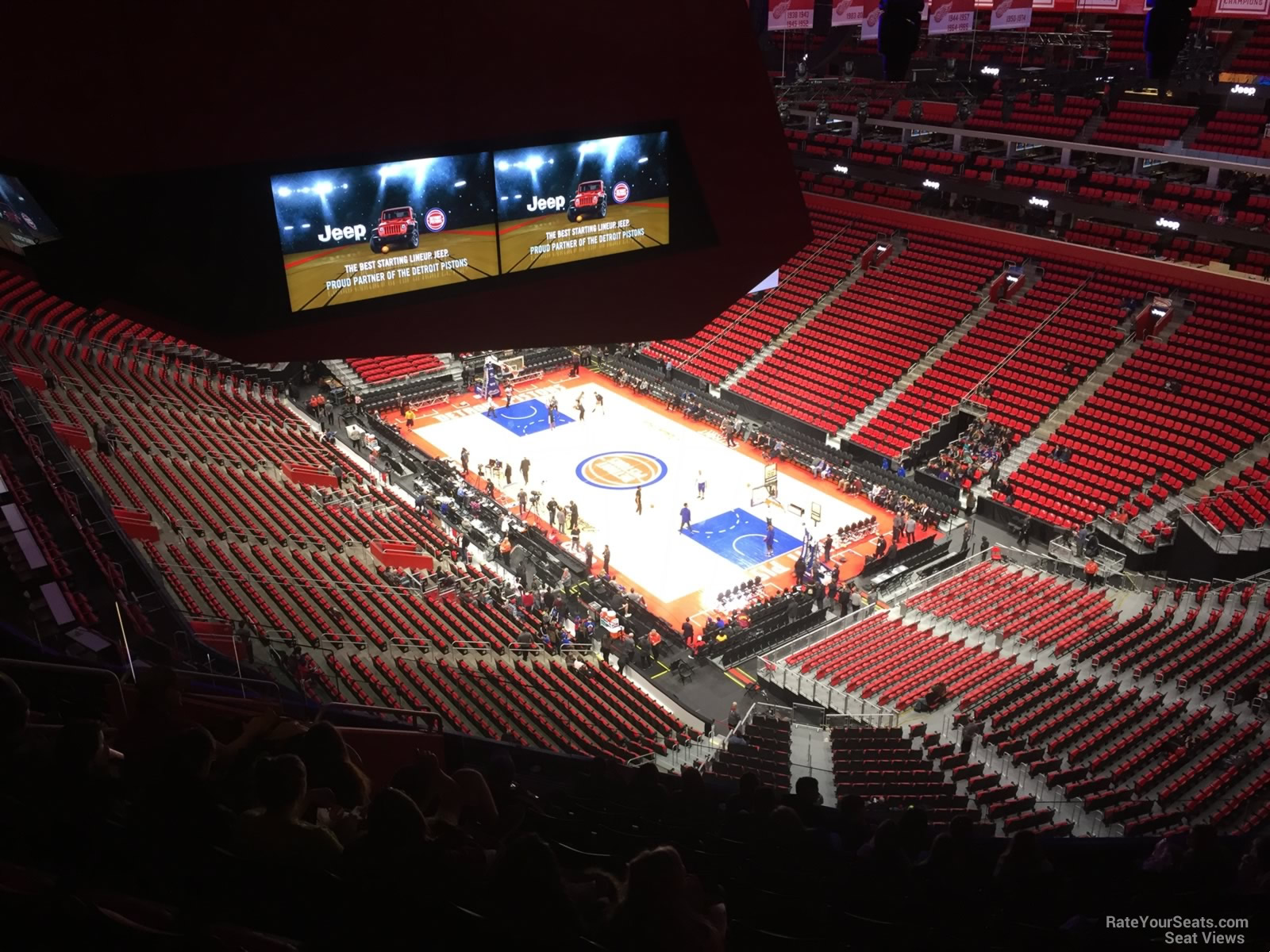 Little Caesars Arena Section 222 Detroit Pistons